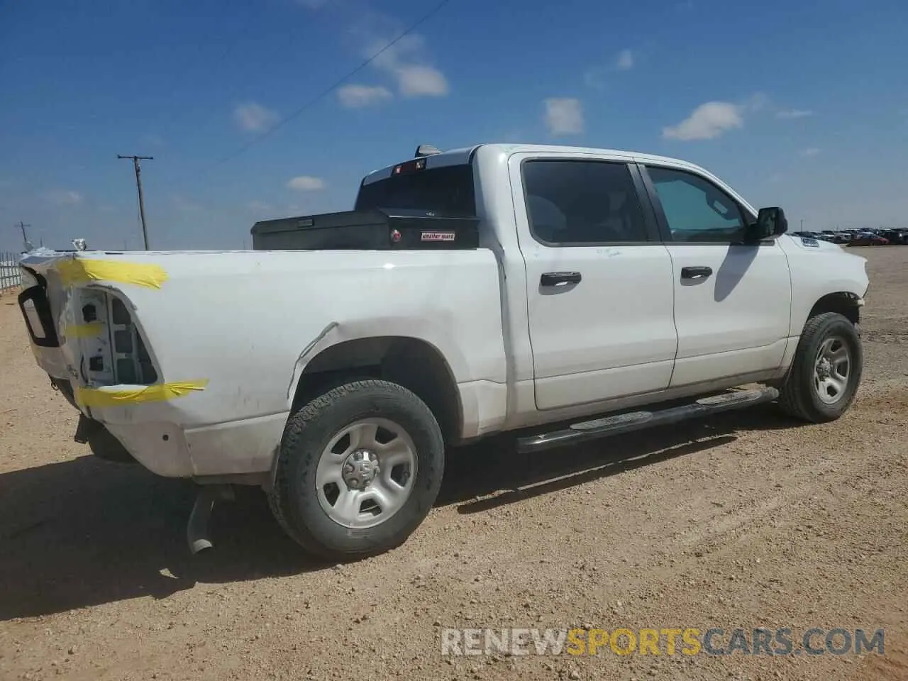 3 Photograph of a damaged car 1C6SRFGT3PN628401 RAM 1500 2023