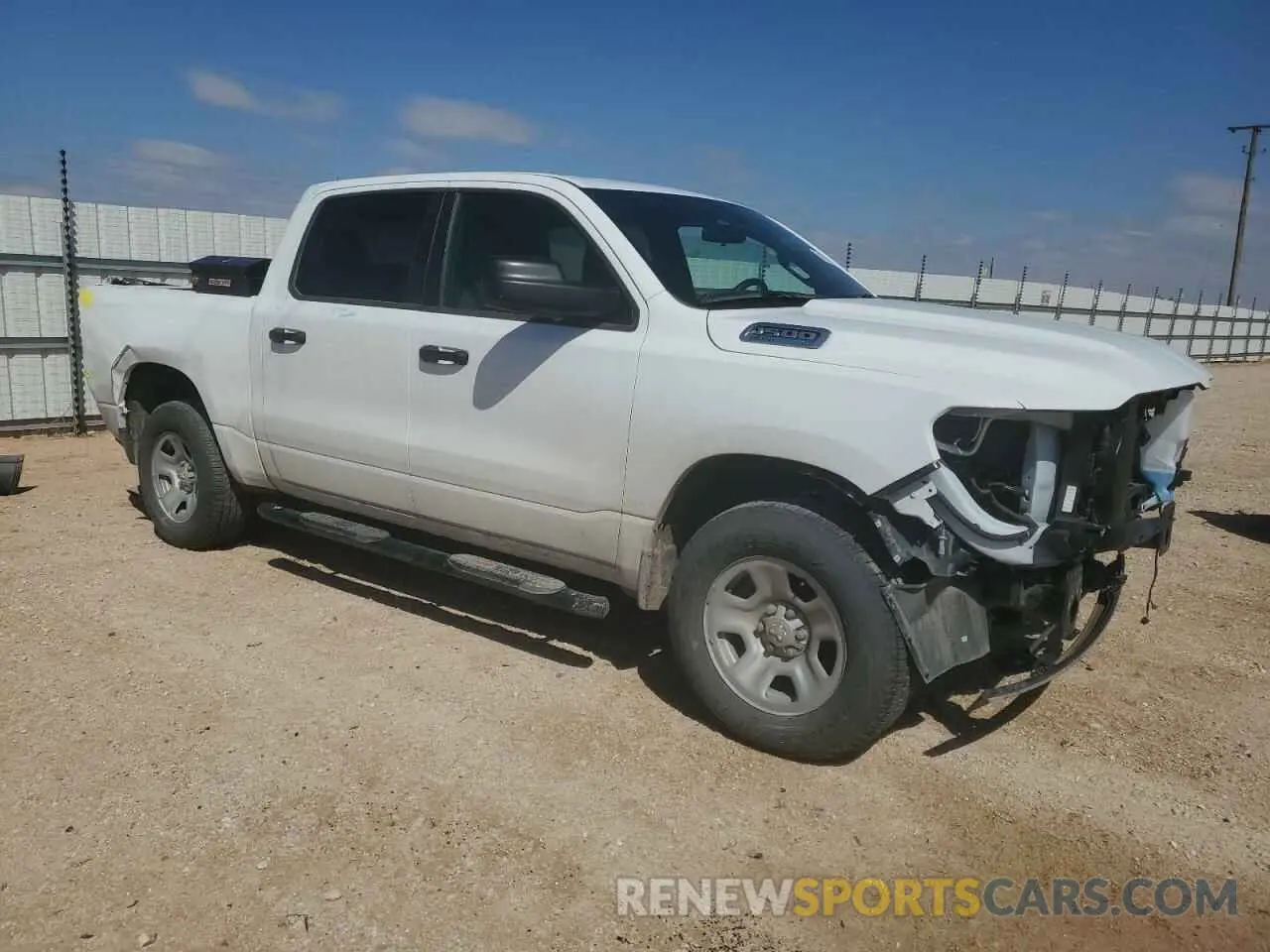 4 Photograph of a damaged car 1C6SRFGT3PN628401 RAM 1500 2023