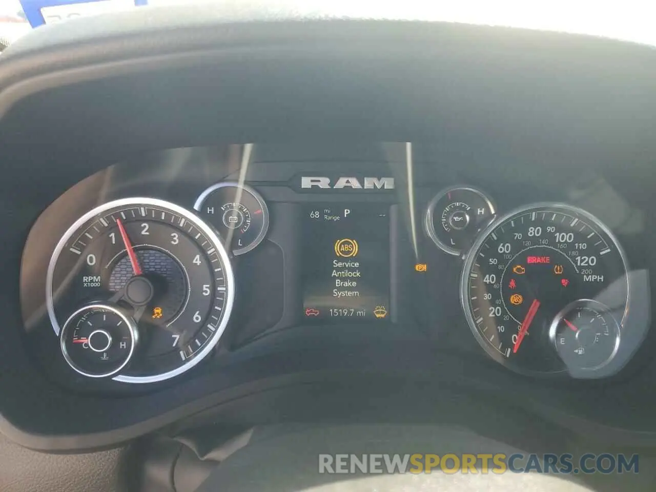 9 Photograph of a damaged car 1C6SRFGT3PN628401 RAM 1500 2023