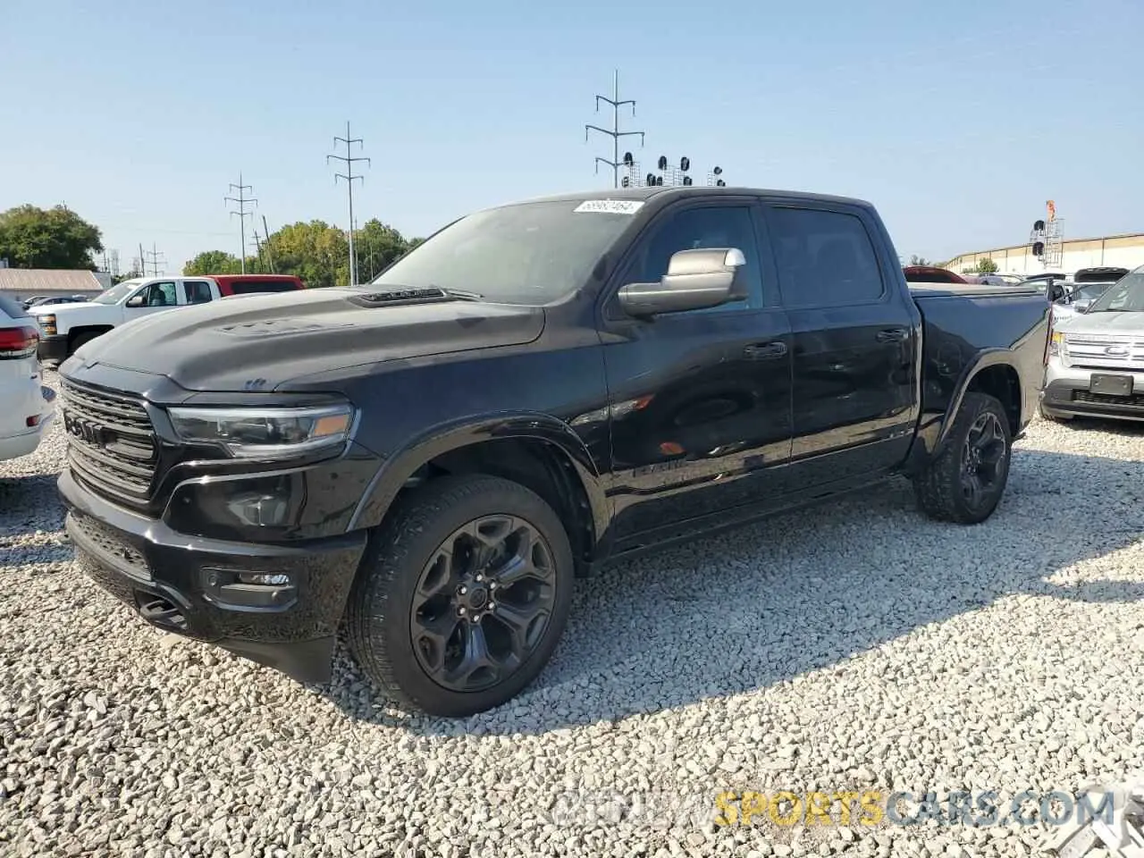 1 Photograph of a damaged car 1C6SRFHT4PN682692 RAM 1500 2023