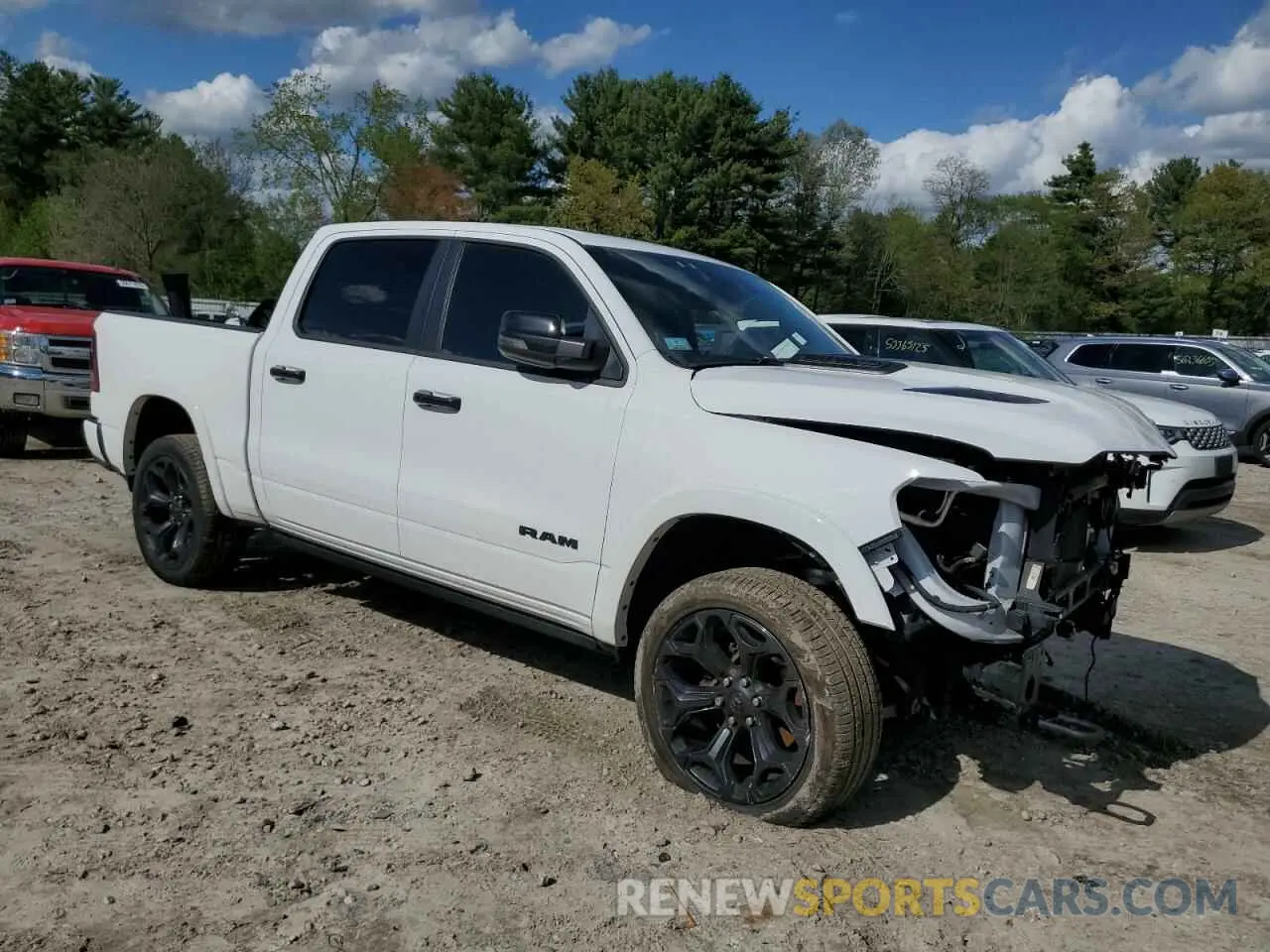 4 Photograph of a damaged car 1C6SRFHT5PN532512 RAM 1500 2023