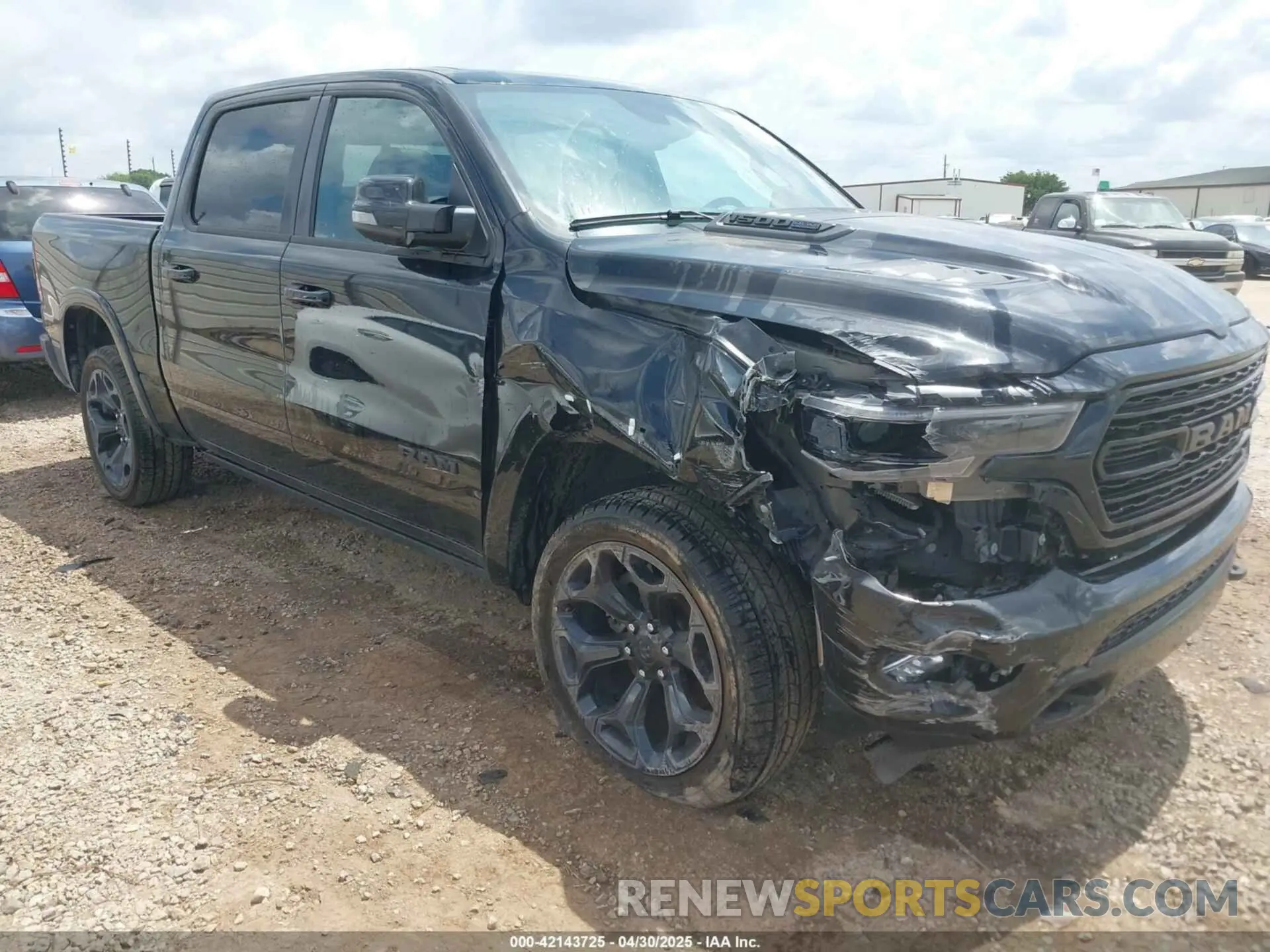 1 Photograph of a damaged car 1C6SRFHT6PN541655 RAM 1500 2023