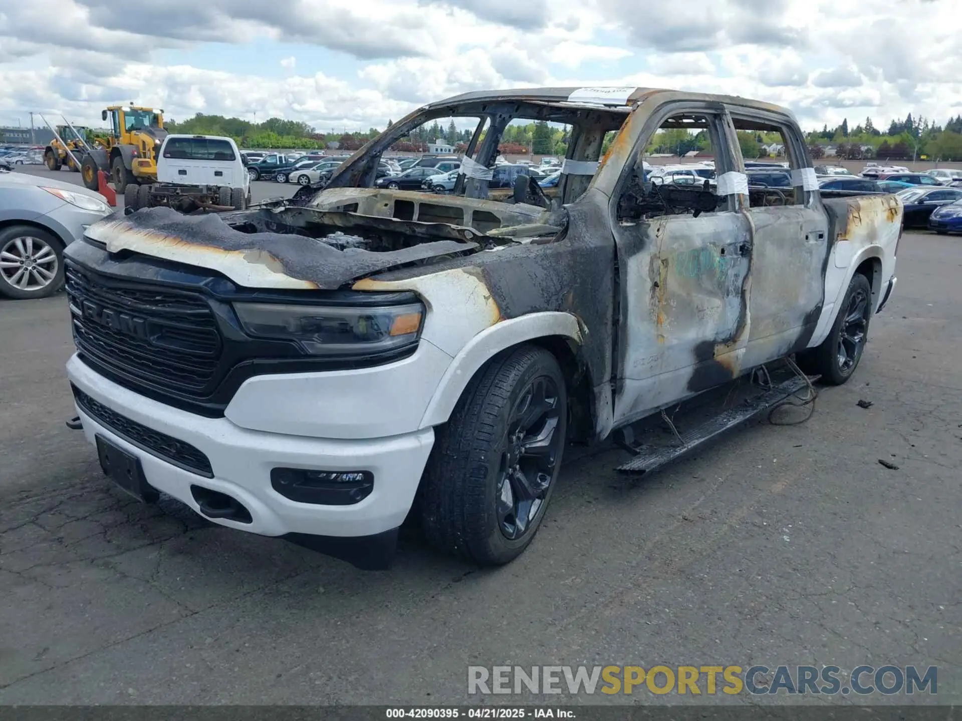 2 Photograph of a damaged car 1C6SRFHT9PN602190 RAM 1500 2023