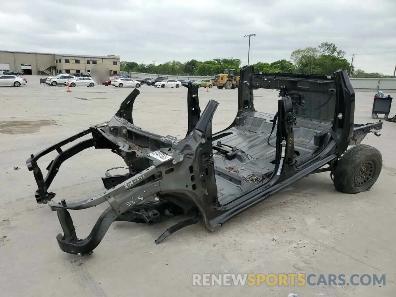 1 Photograph of a damaged car 1C6SRFJT0PN610687 RAM 1500 2023