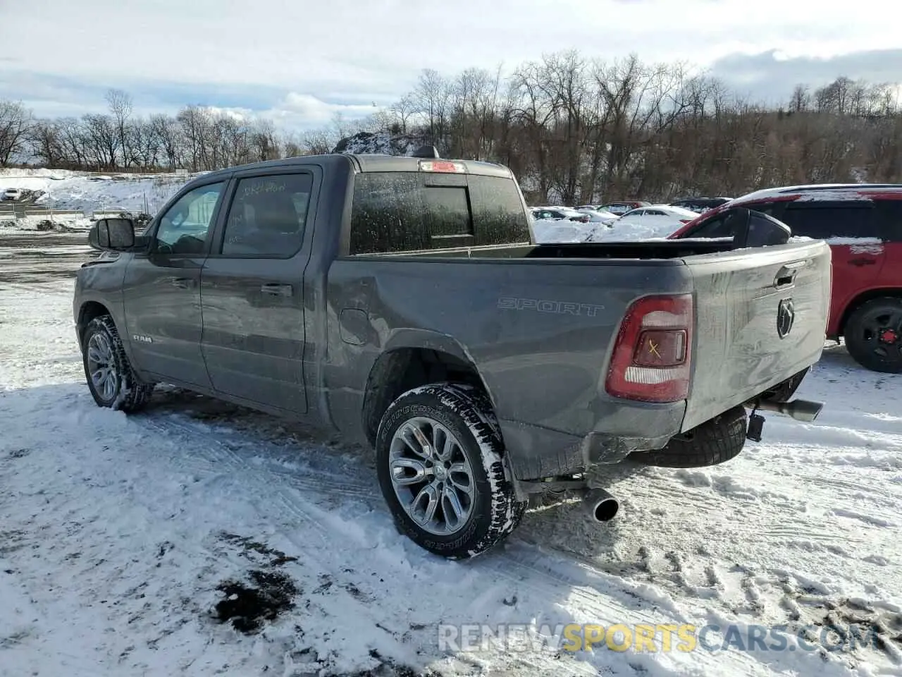 2 Photograph of a damaged car 1C6SRFJT1PN599229 RAM 1500 2023