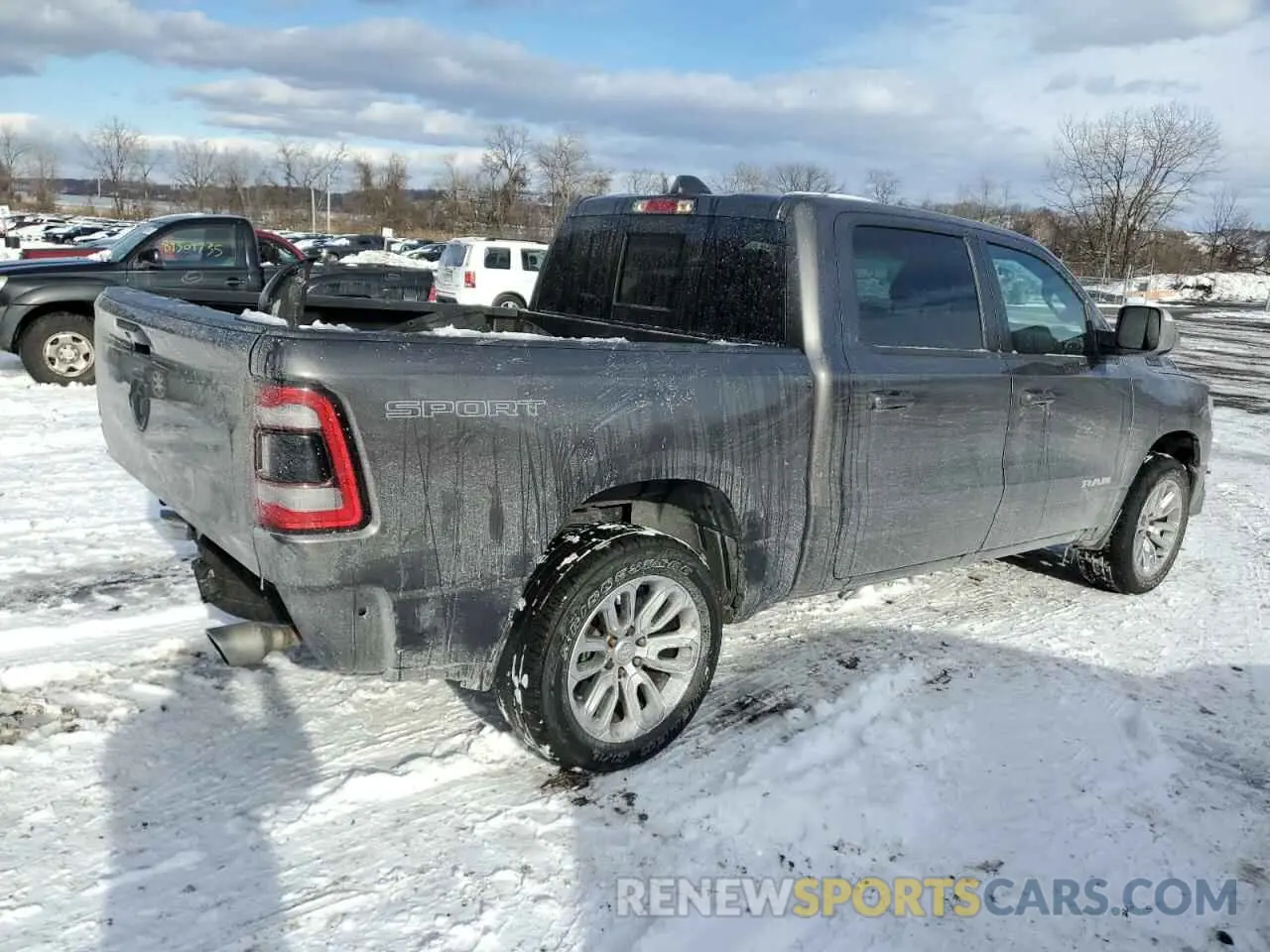 3 Photograph of a damaged car 1C6SRFJT1PN599229 RAM 1500 2023