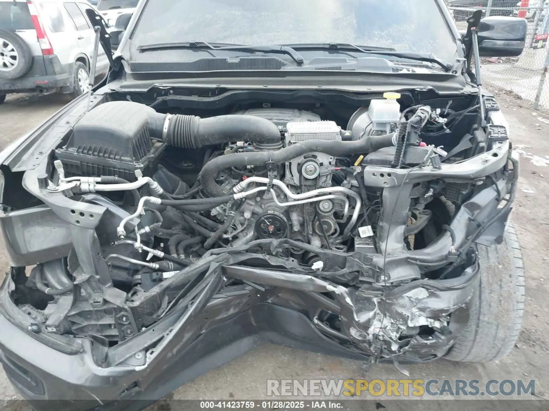 10 Photograph of a damaged car 1C6SRFJT3PN573439 RAM 1500 2023