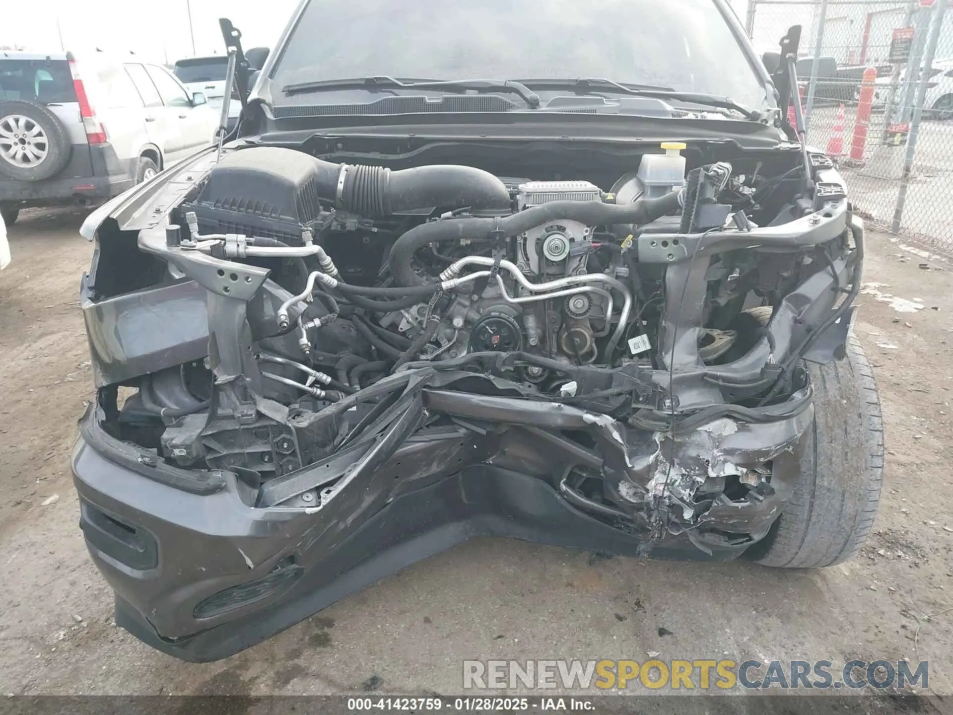 6 Photograph of a damaged car 1C6SRFJT3PN573439 RAM 1500 2023