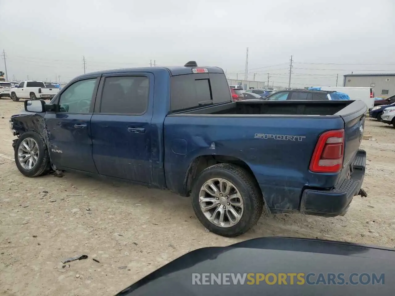 2 Photograph of a damaged car 1C6SRFJT7PN583150 RAM 1500 2023