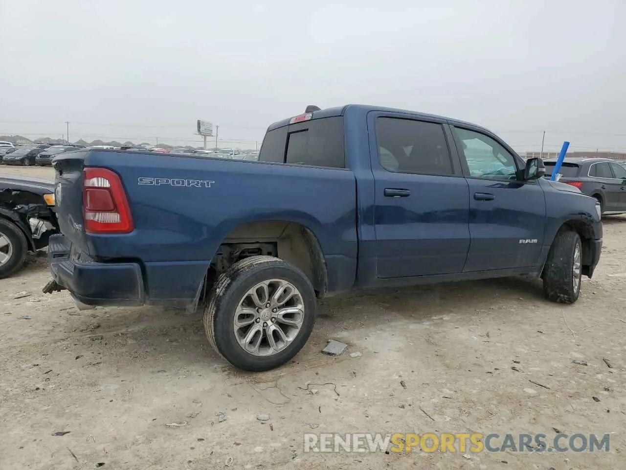 3 Photograph of a damaged car 1C6SRFJT7PN583150 RAM 1500 2023