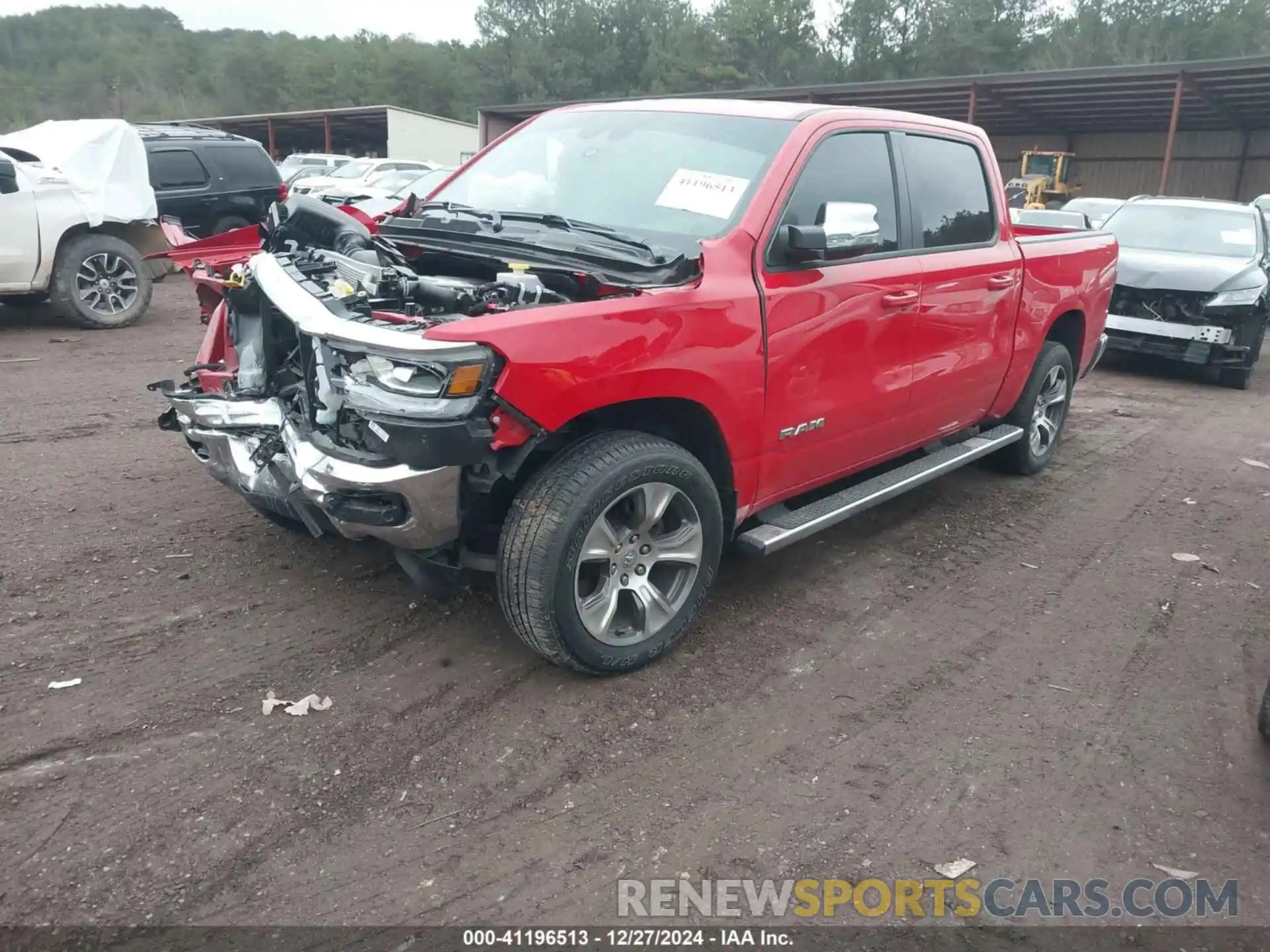 2 Photograph of a damaged car 1C6SRFJT7PN587831 RAM 1500 2023