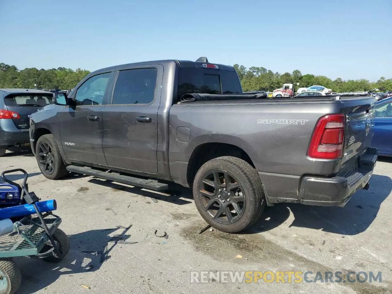 2 Photograph of a damaged car 1C6SRFJT7PN602148 RAM 1500 2023
