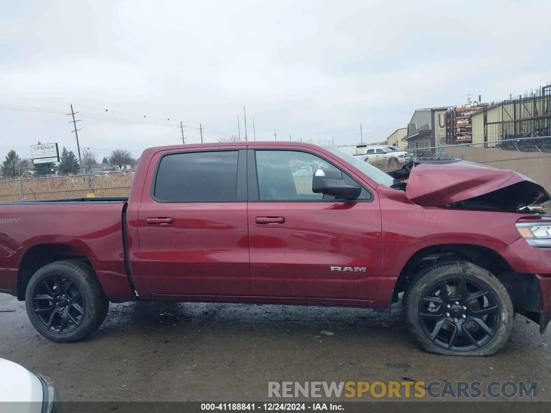 12 Photograph of a damaged car 1C6SRFJT7PN651897 RAM 1500 2023