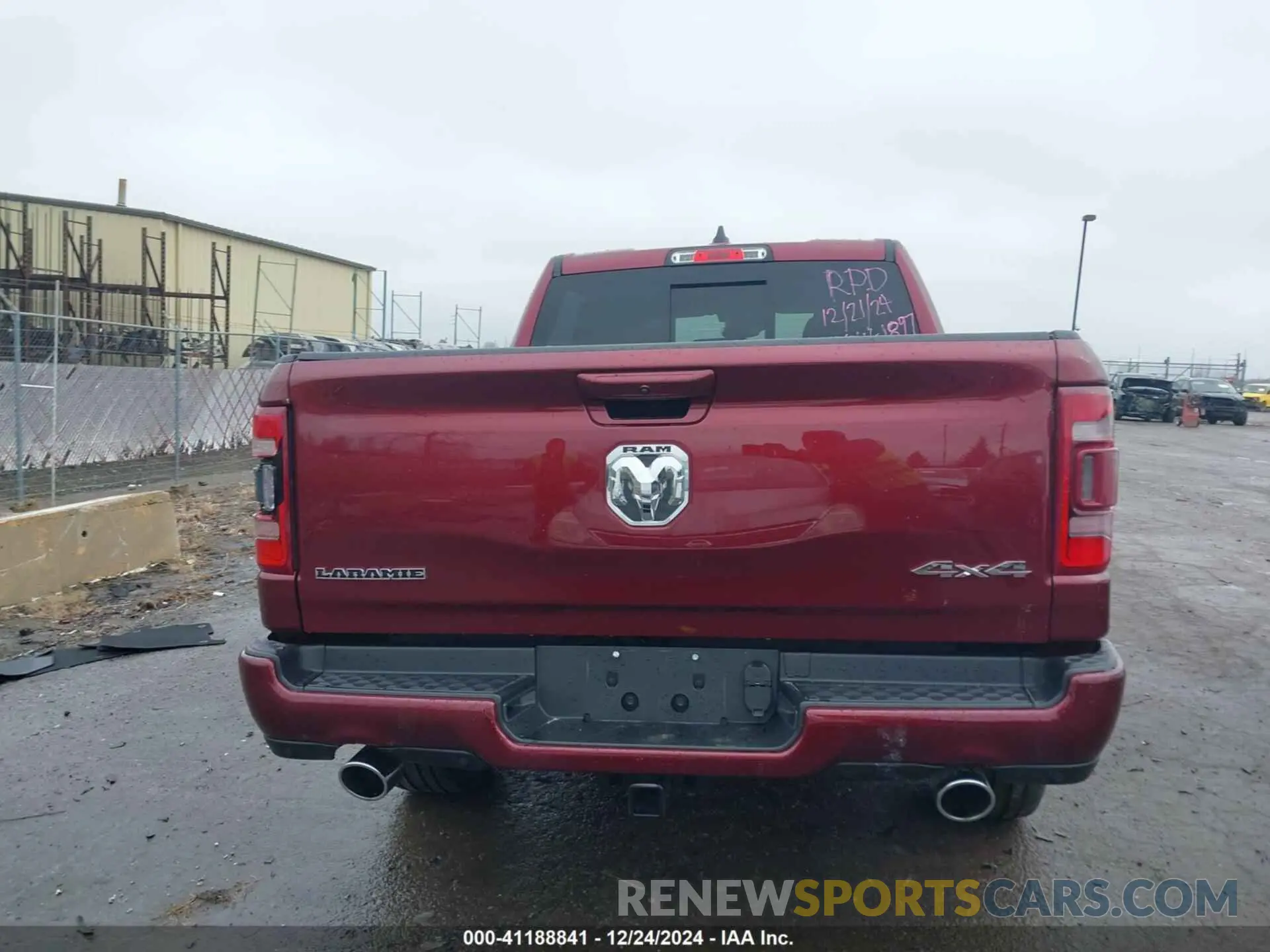 15 Photograph of a damaged car 1C6SRFJT7PN651897 RAM 1500 2023
