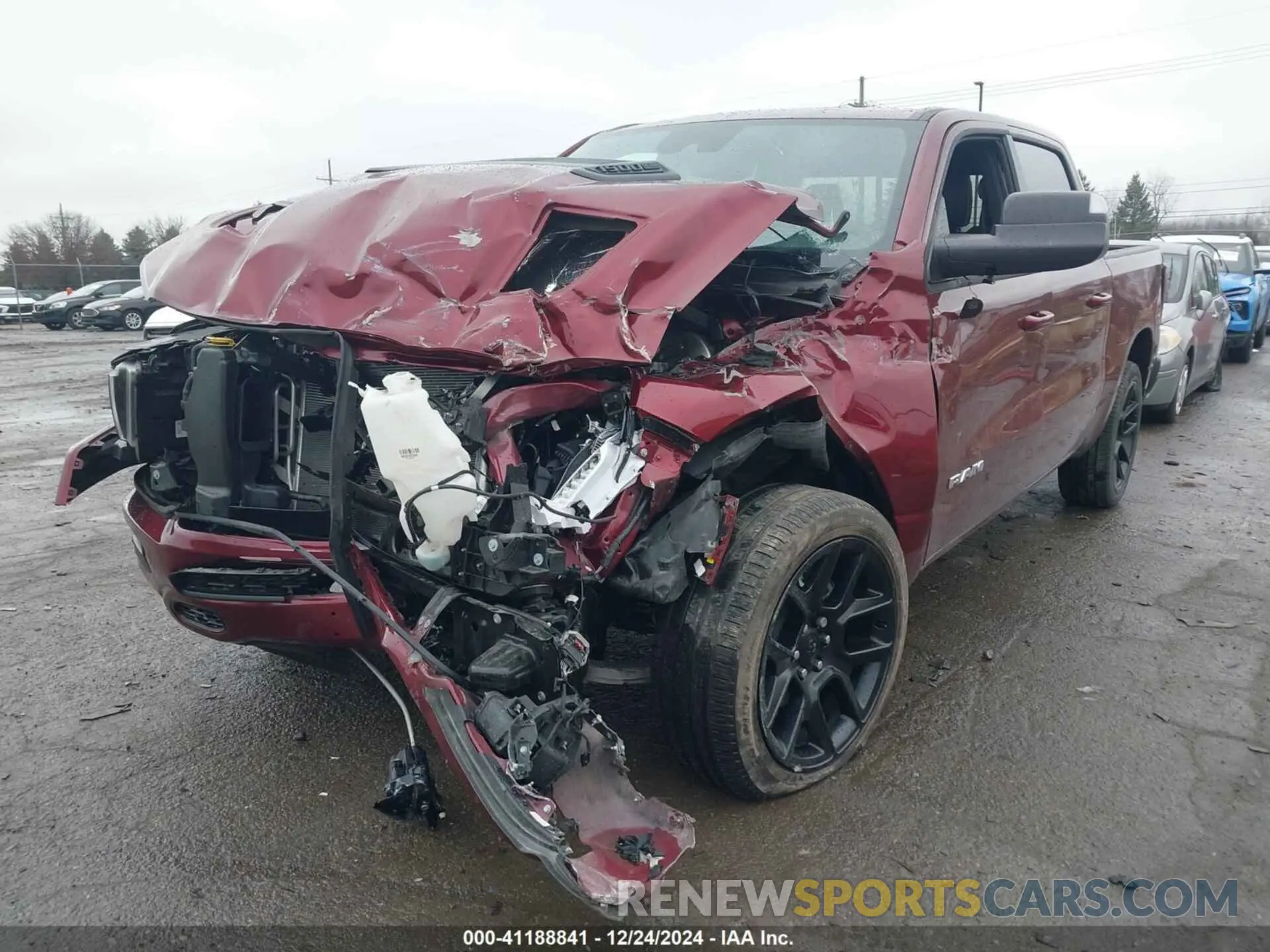 6 Photograph of a damaged car 1C6SRFJT7PN651897 RAM 1500 2023