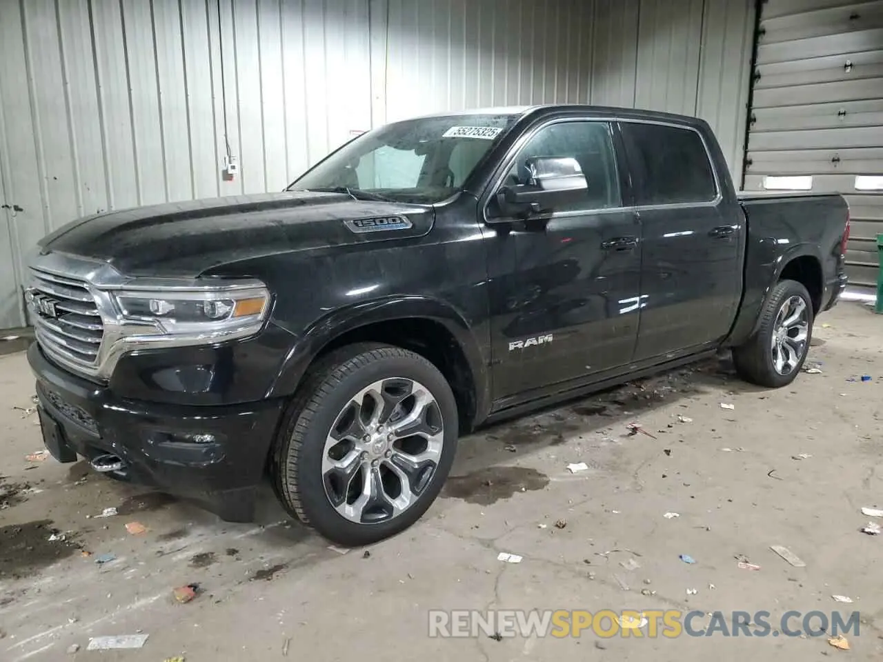 1 Photograph of a damaged car 1C6SRFKT9PN689128 RAM 1500 2023