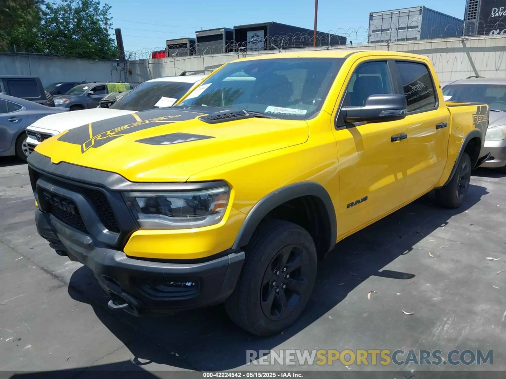 2 Photograph of a damaged car 1C6SRFLT3PN687390 RAM 1500 2023