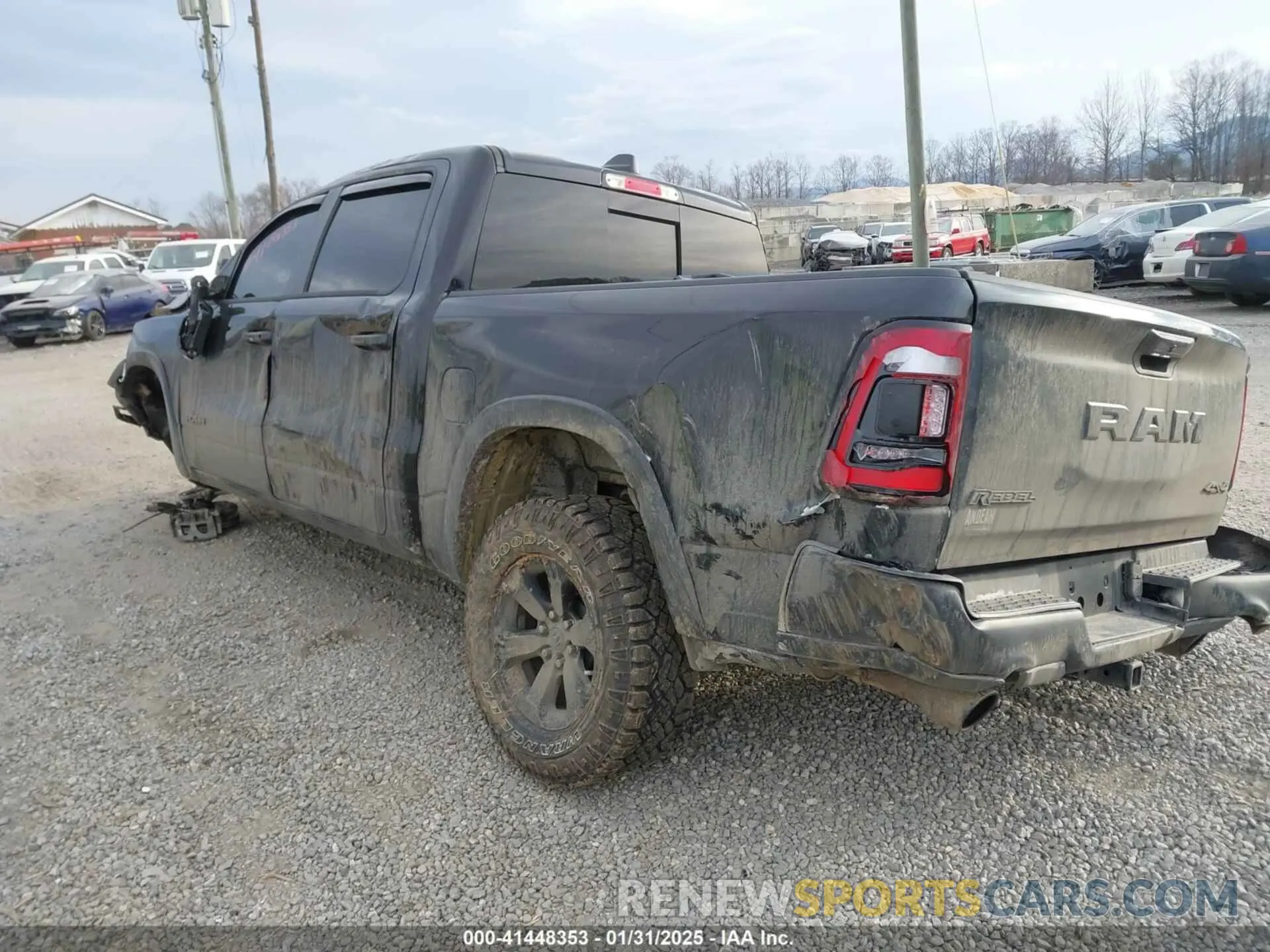 3 Photograph of a damaged car 1C6SRFLT6PN637289 RAM 1500 2023
