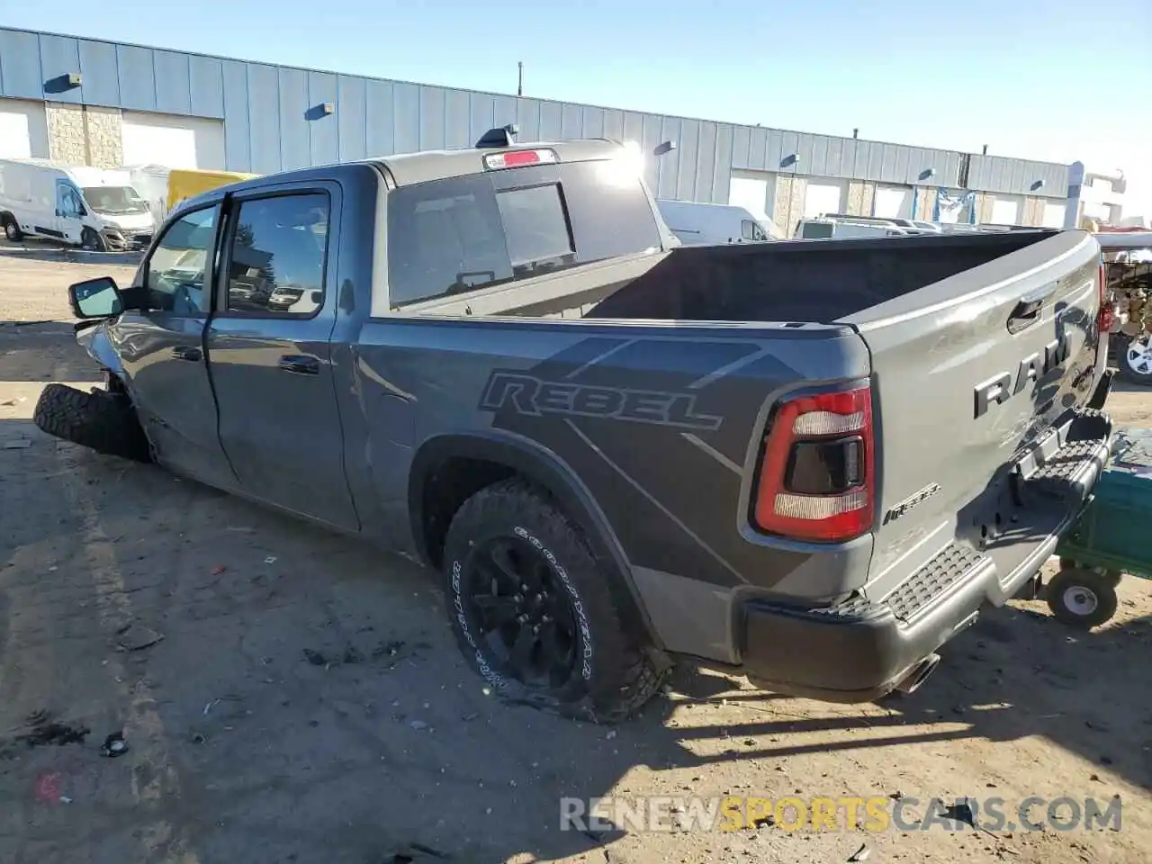 2 Photograph of a damaged car 1C6SRFLT7PN677588 RAM 1500 2023