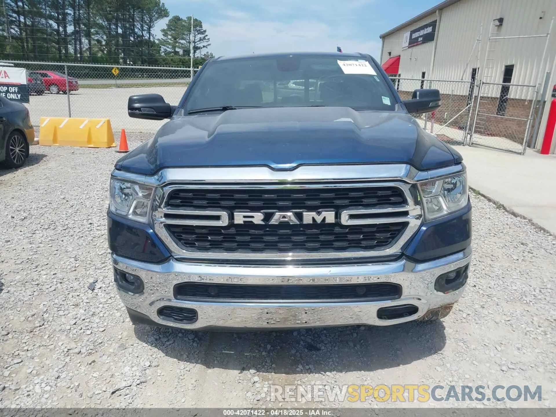 12 Photograph of a damaged car 1C6SRFMT1PN542489 RAM 1500 2023