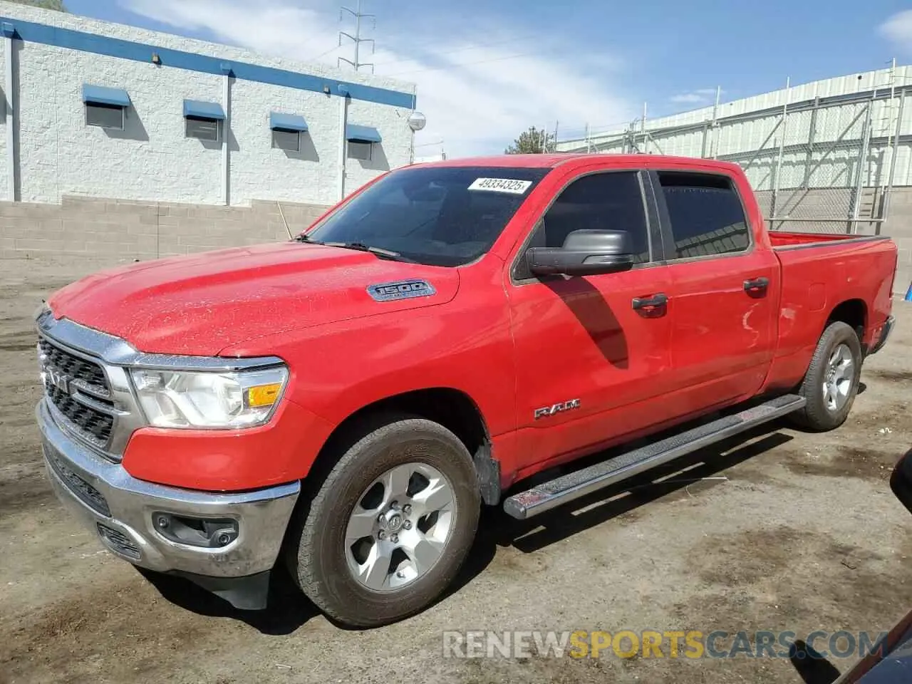 1 Photograph of a damaged car 1C6SRFMT2PN683619 RAM 1500 2023