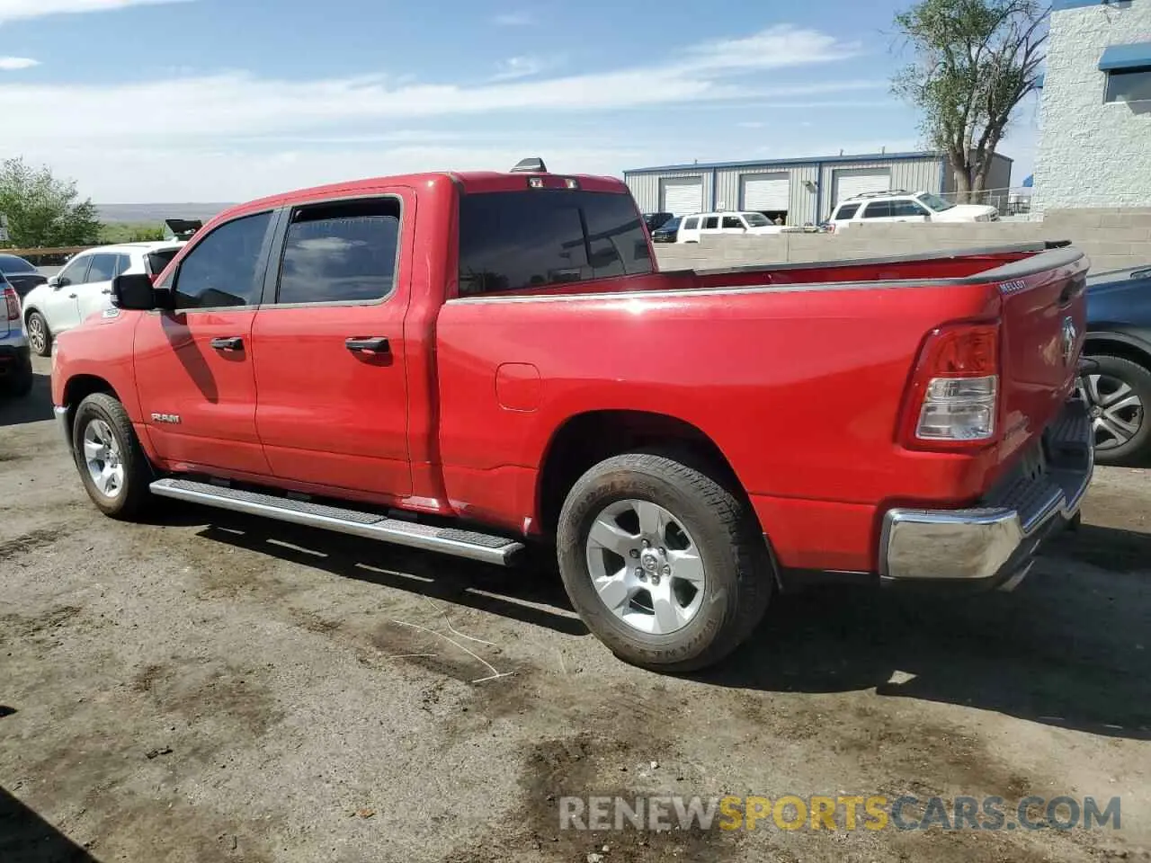 2 Photograph of a damaged car 1C6SRFMT2PN683619 RAM 1500 2023