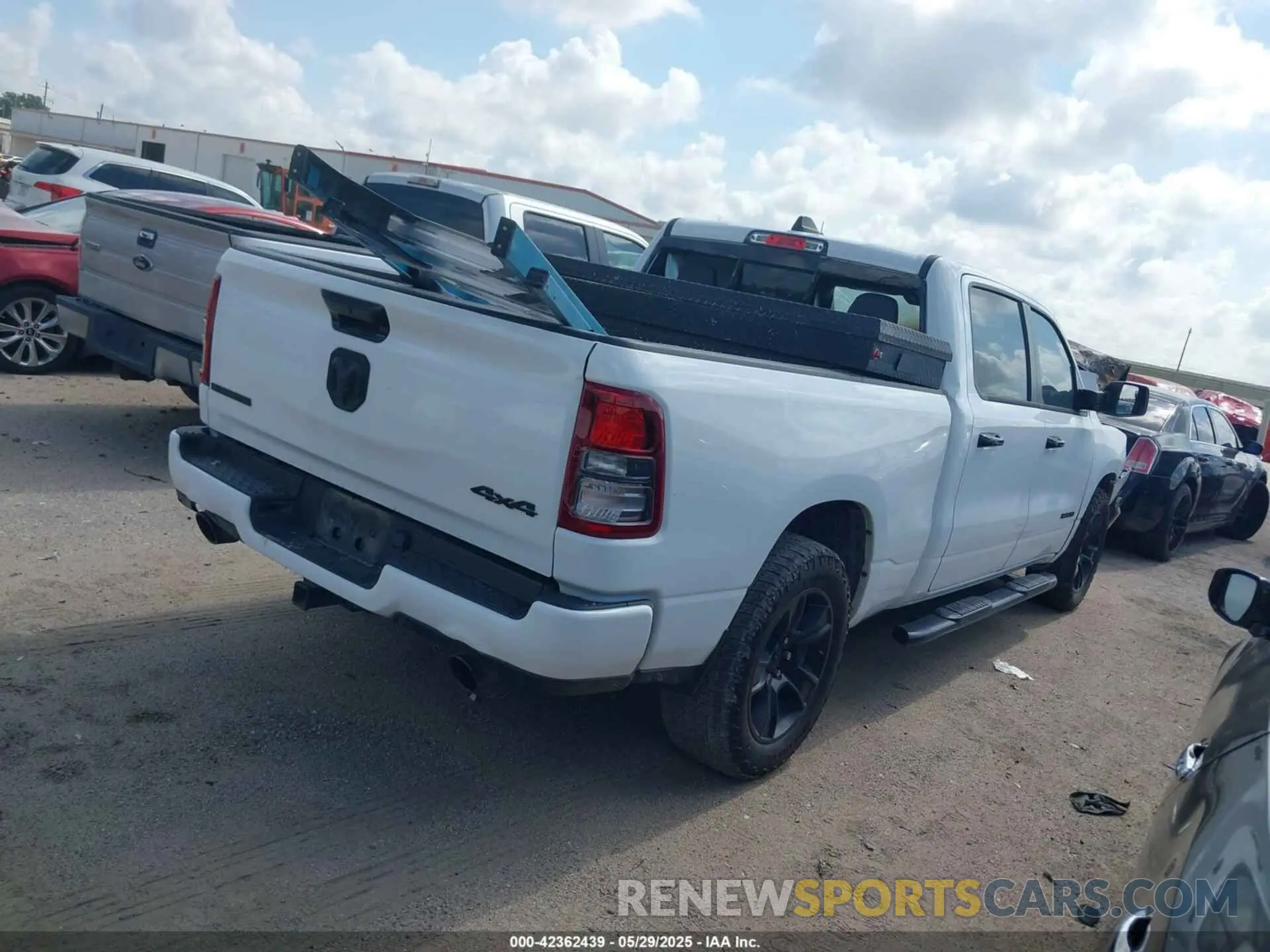 4 Photograph of a damaged car 1C6SRFMT3PN636003 RAM 1500 2023