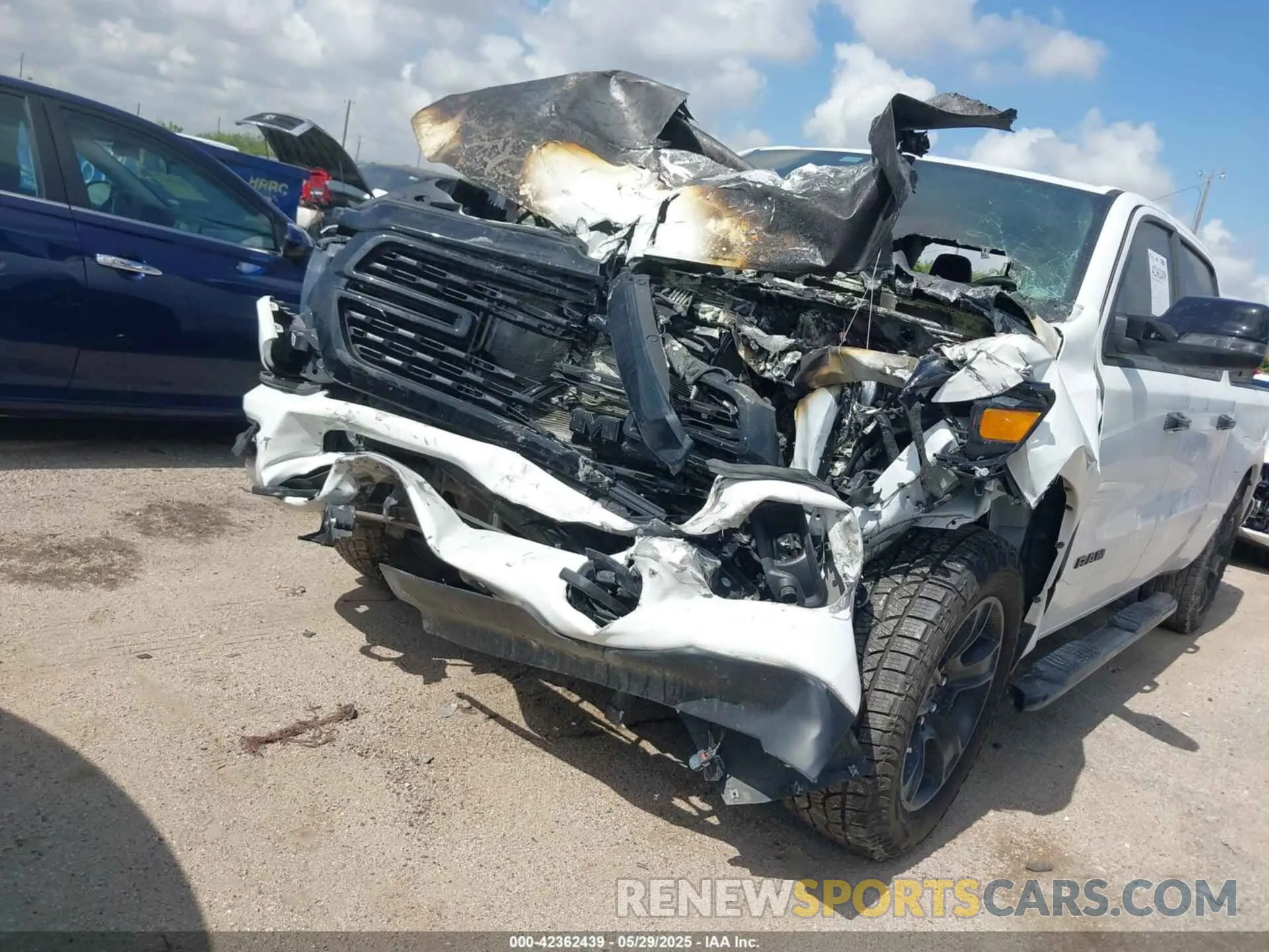 6 Photograph of a damaged car 1C6SRFMT3PN636003 RAM 1500 2023