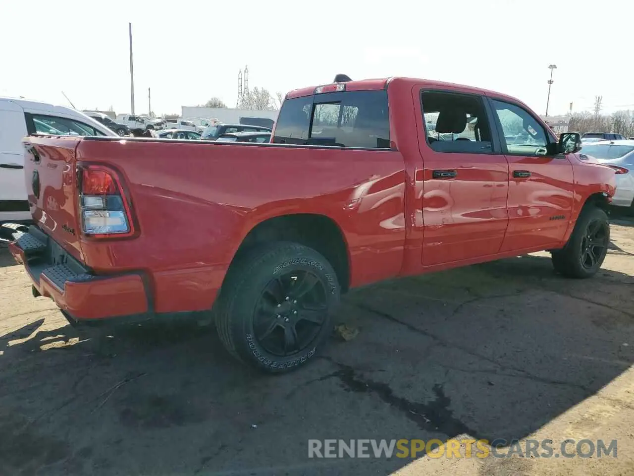 3 Photograph of a damaged car 1C6SRFMT6PN697815 RAM 1500 2023