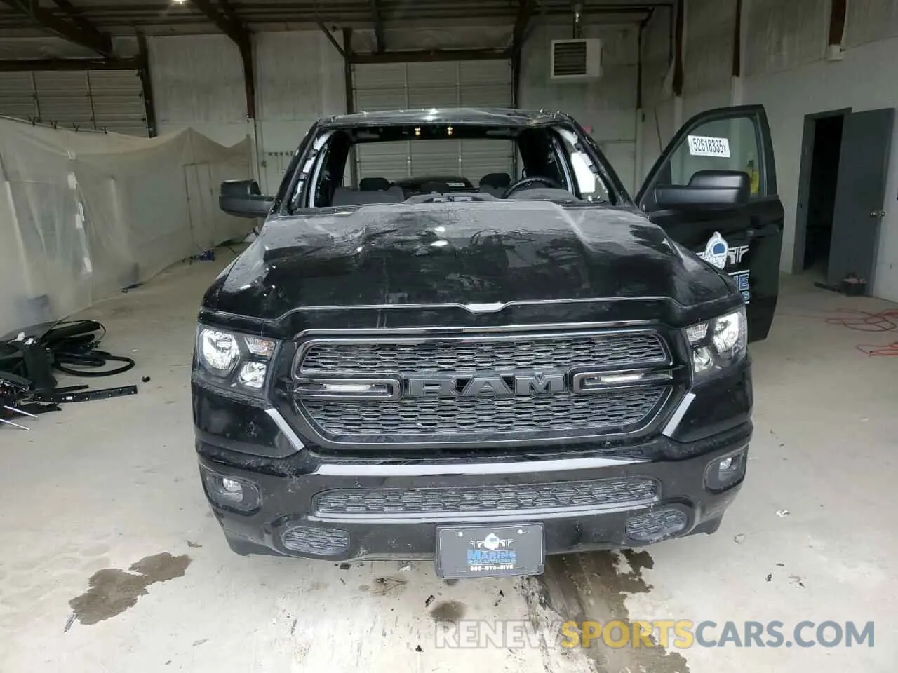 5 Photograph of a damaged car 1C6SRFNT3PN687144 RAM 1500 2023