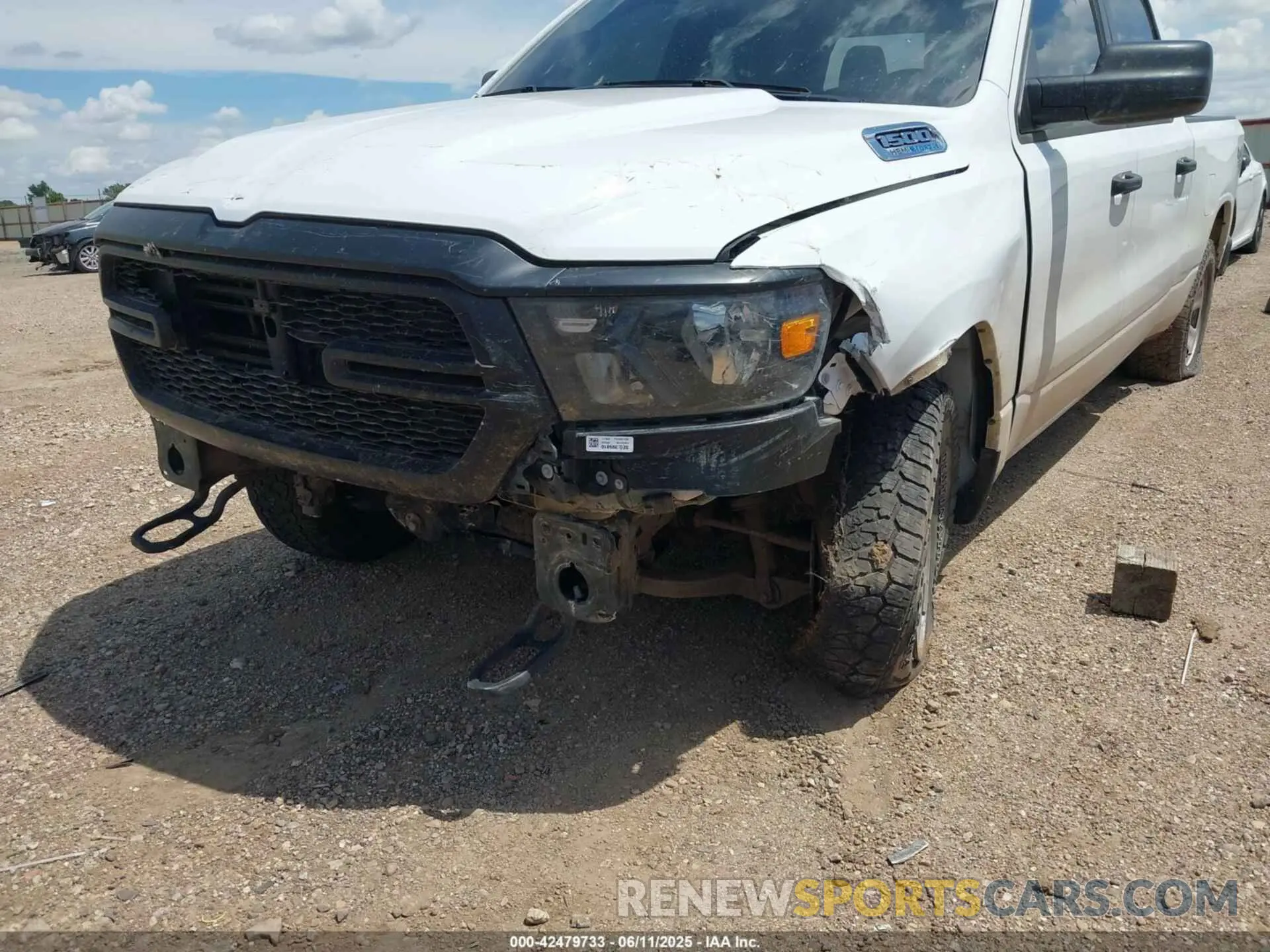 6 Photograph of a damaged car 1C6SRFNT7PN593705 RAM 1500 2023