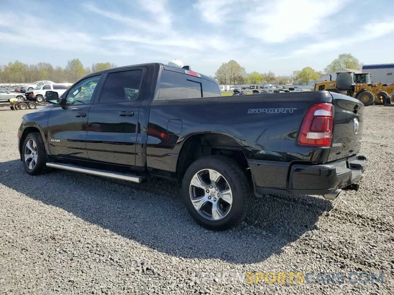 2 Photograph of a damaged car 1C6SRFRT5PN522190 RAM 1500 2023