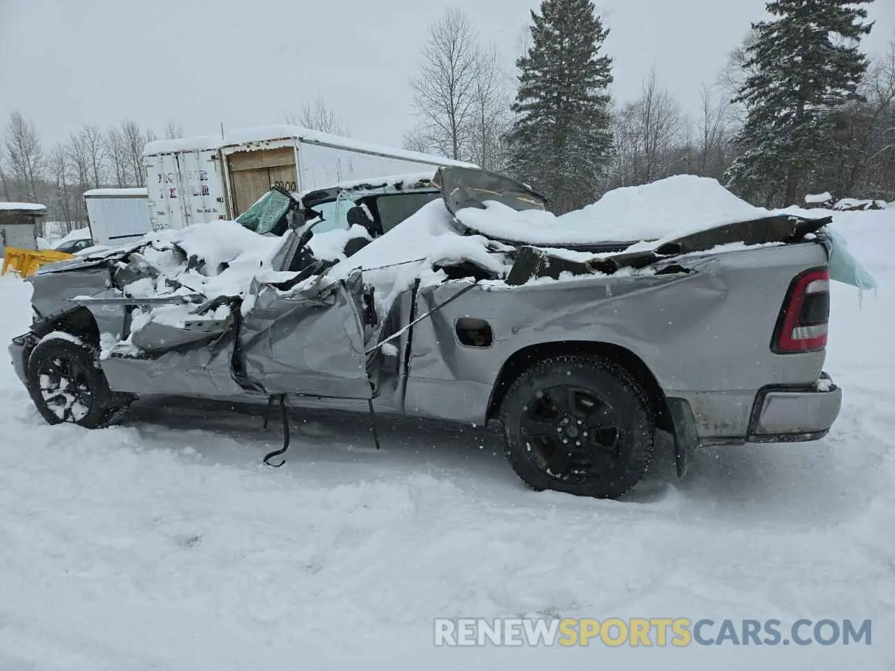 2 Photograph of a damaged car 1C6SRFTT3PN668483 RAM 1500 2023