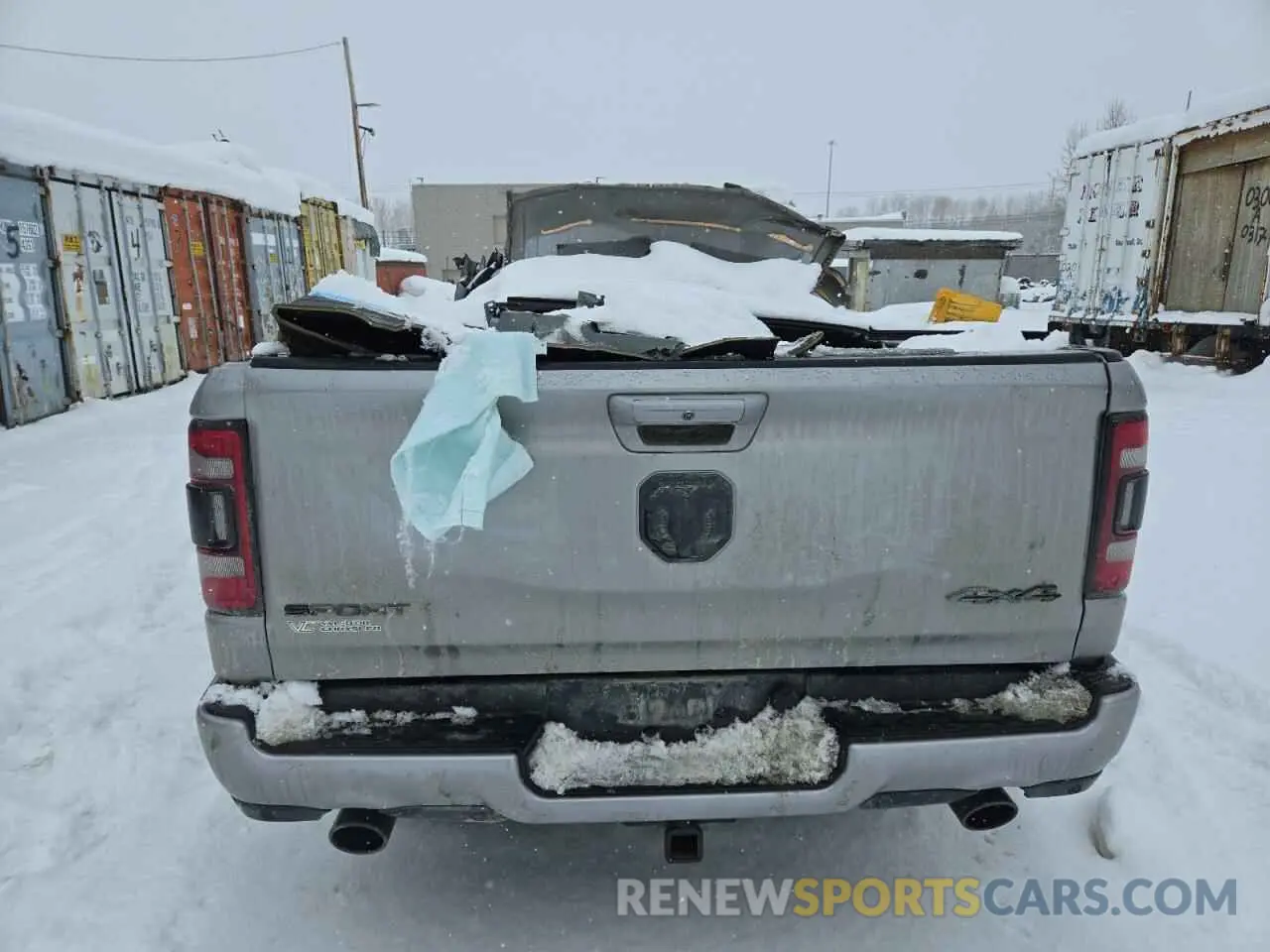 6 Photograph of a damaged car 1C6SRFTT3PN668483 RAM 1500 2023