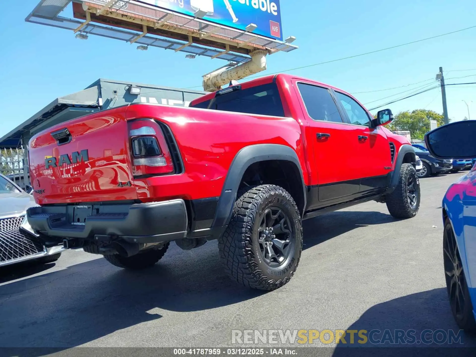 4 Photograph of a damaged car 1C6SRFU9XPN573518 RAM 1500 2023