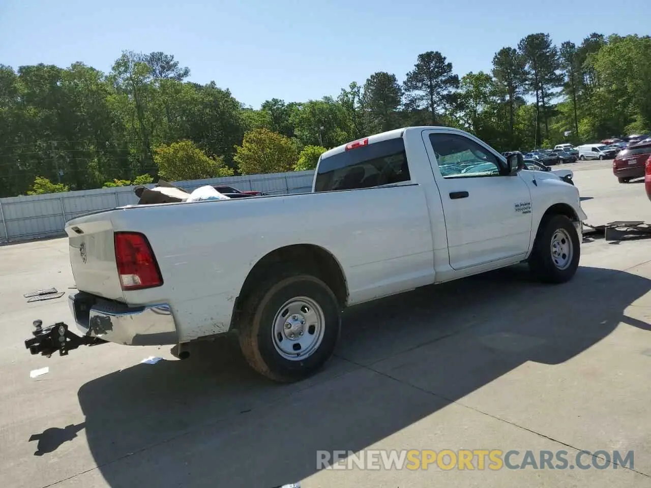3 Photograph of a damaged car 3C6JR6DG0PG665031 RAM 1500 2023
