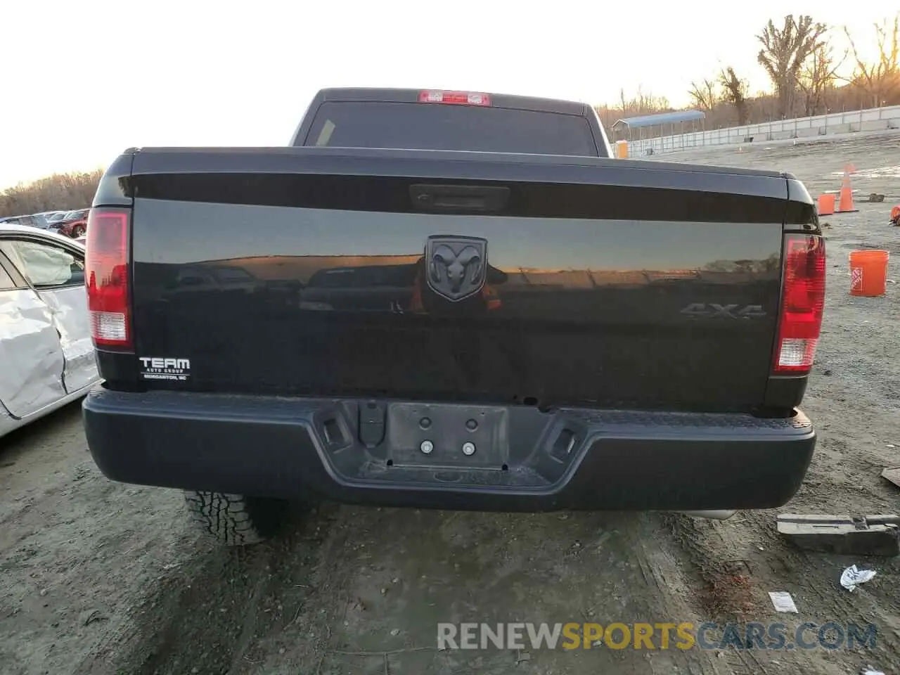 6 Photograph of a damaged car 3C6RR7KGXPG647843 RAM 1500 2023