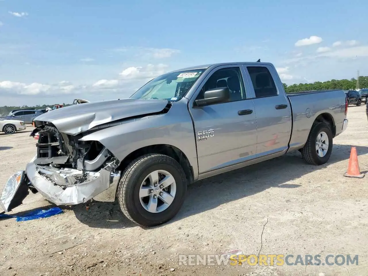 1 Photograph of a damaged car 1C6RR6FG9RS129335 RAM 1500 2024
