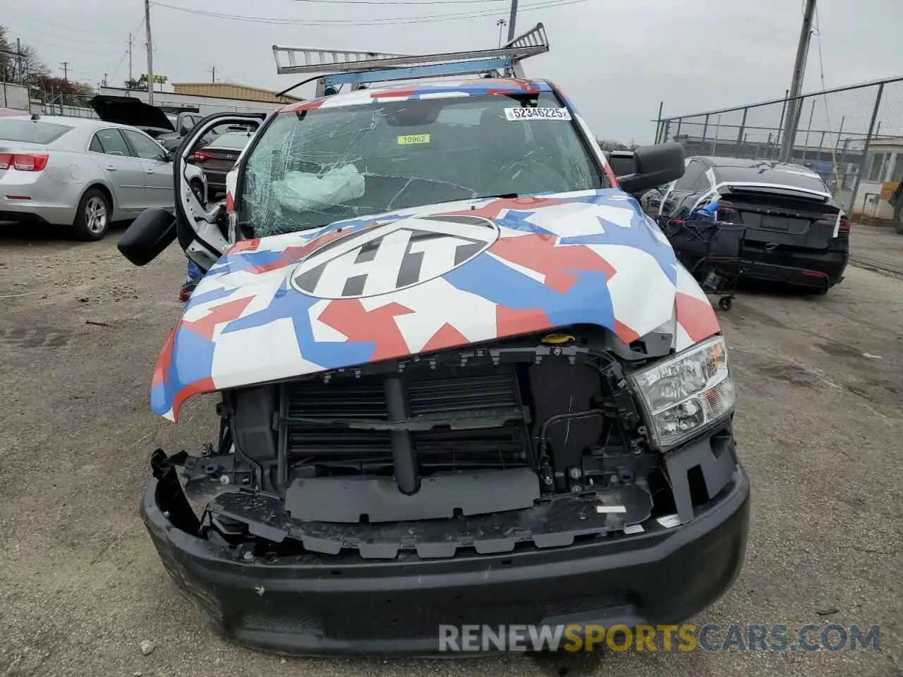 5 Photograph of a damaged car 1C6RR6FGXRS138030 RAM 1500 2024