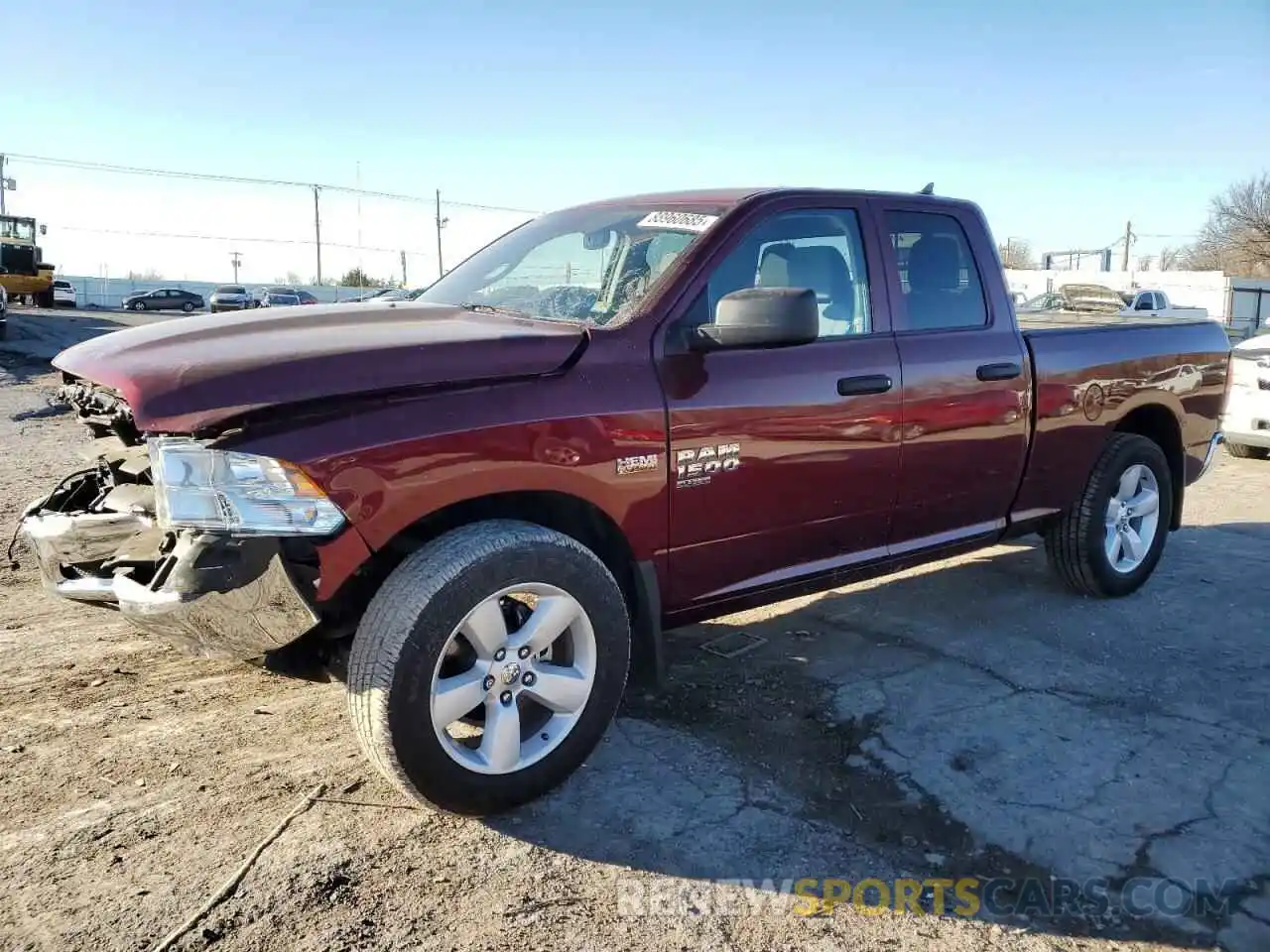 1 Photograph of a damaged car 1C6RR6FT2RS183587 RAM 1500 2024