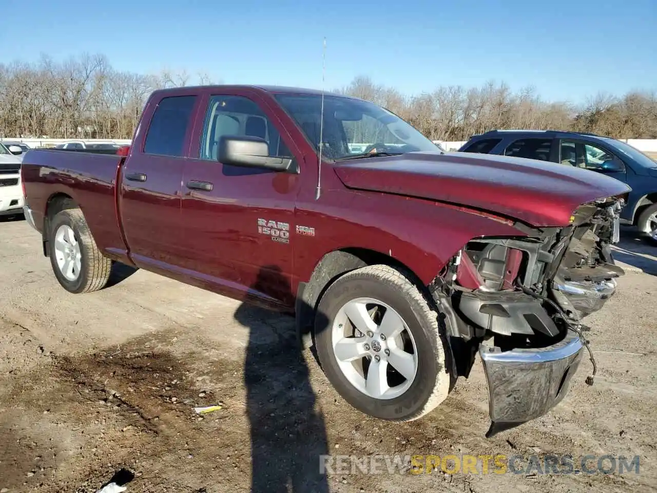 4 Photograph of a damaged car 1C6RR6FT2RS183587 RAM 1500 2024