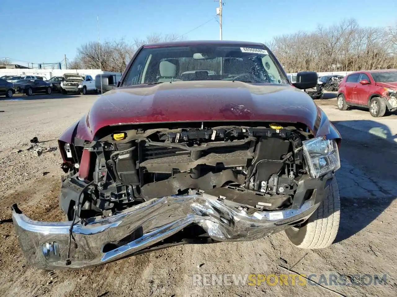 5 Photograph of a damaged car 1C6RR6FT2RS183587 RAM 1500 2024