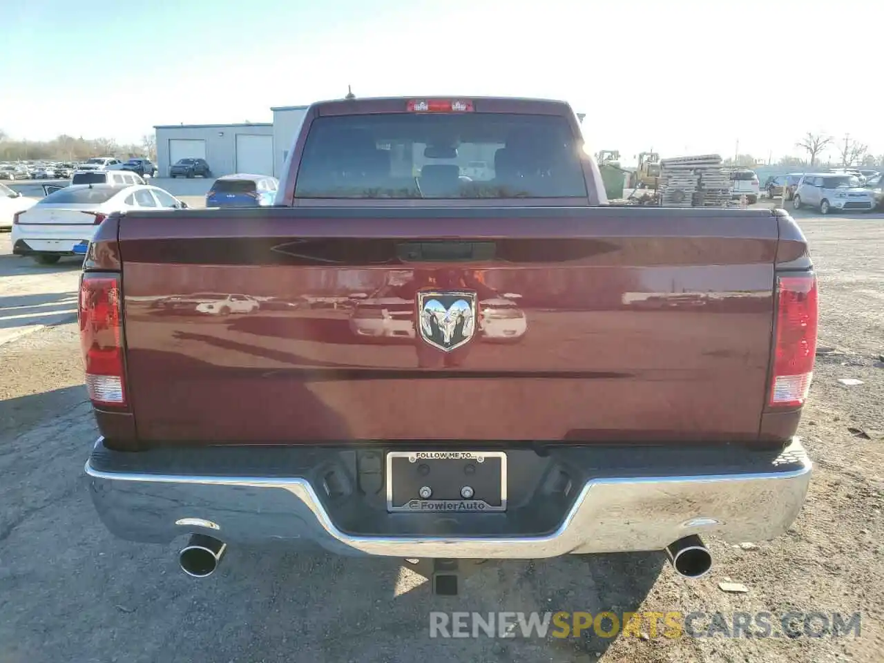 6 Photograph of a damaged car 1C6RR6FT2RS183587 RAM 1500 2024