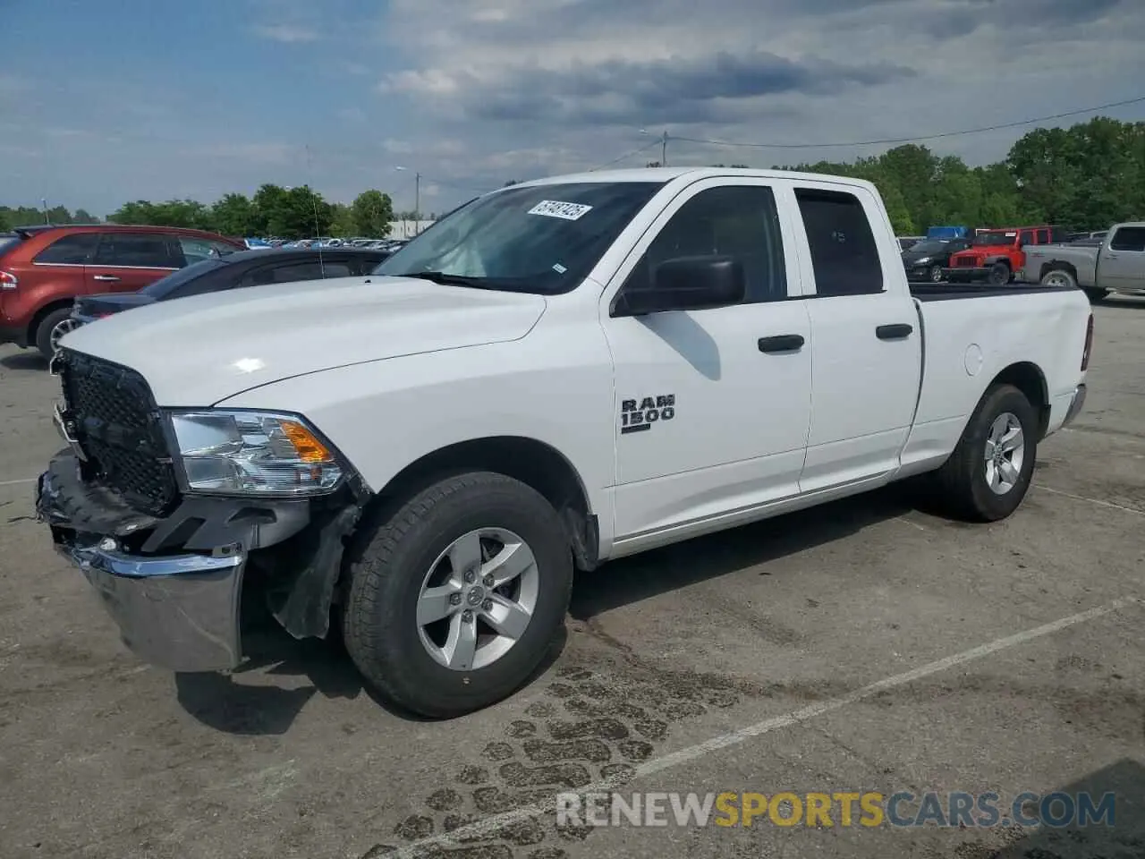 1 Photograph of a damaged car 1C6RR6GG4RS135963 RAM 1500 2024