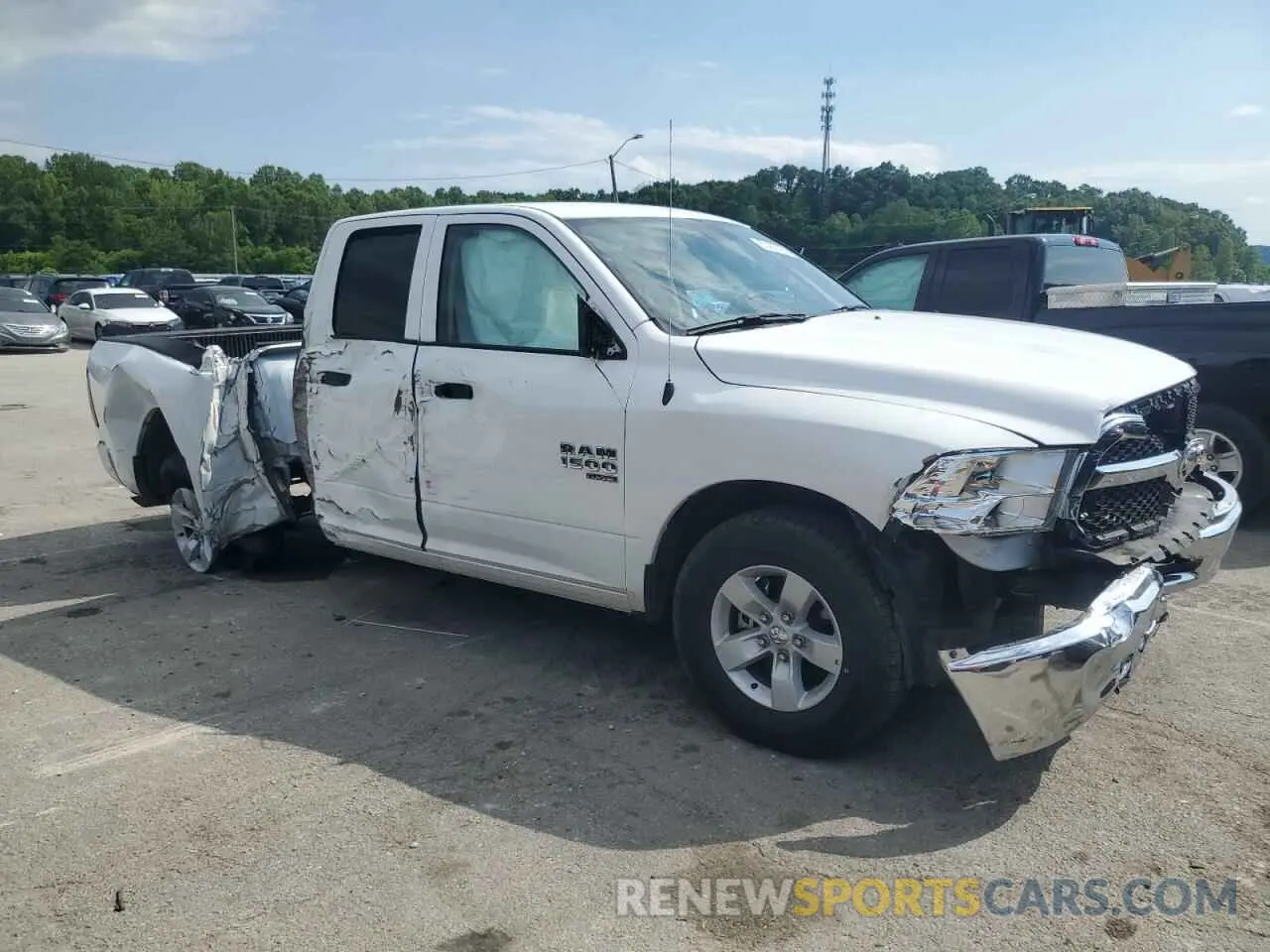 4 Photograph of a damaged car 1C6RR6GG4RS135963 RAM 1500 2024