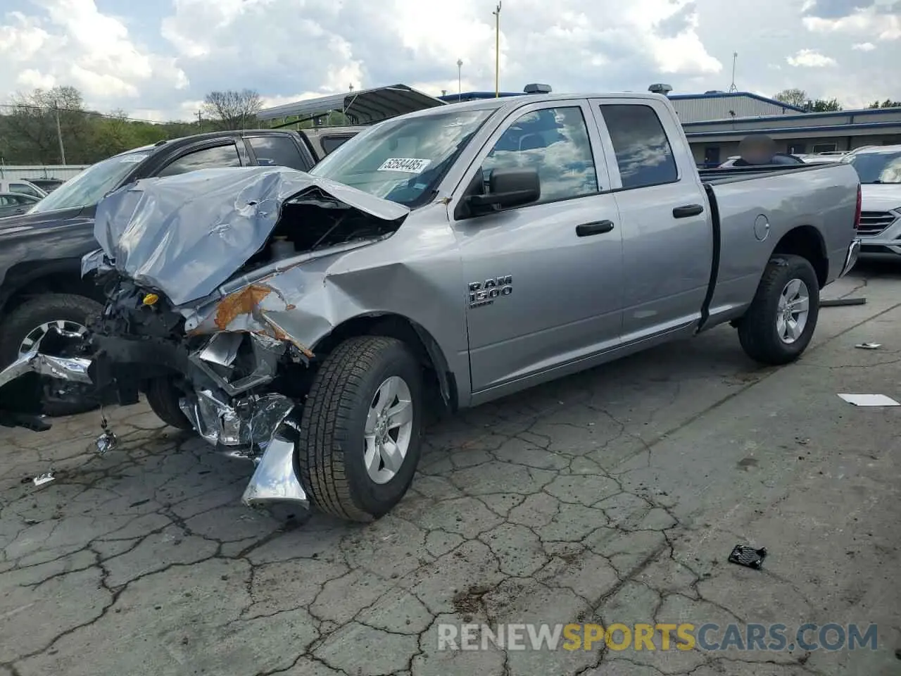 1 Photograph of a damaged car 1C6RR6GG8RS142365 RAM 1500 2024
