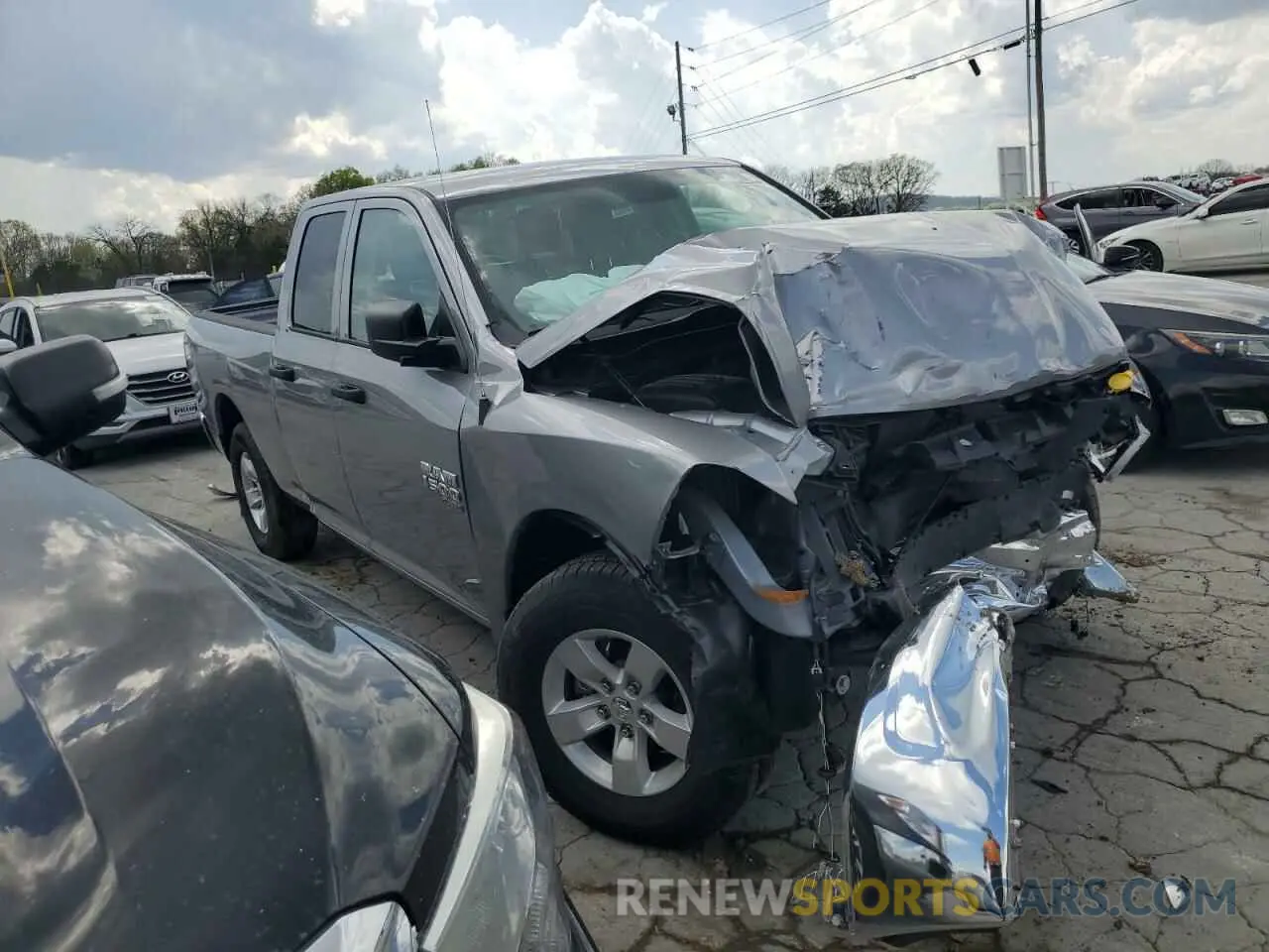 4 Photograph of a damaged car 1C6RR6GG8RS142365 RAM 1500 2024