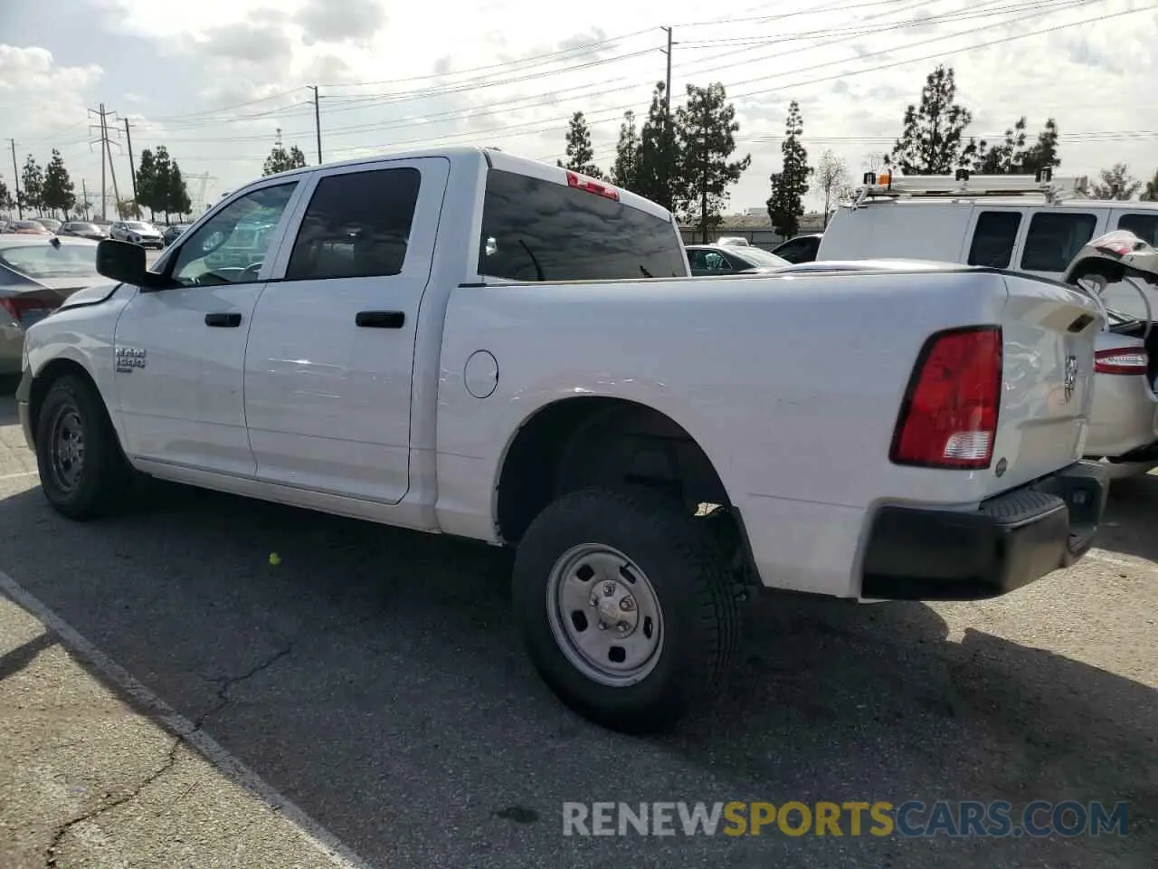 2 Photograph of a damaged car 1C6RR6KG9RS154502 RAM 1500 2024