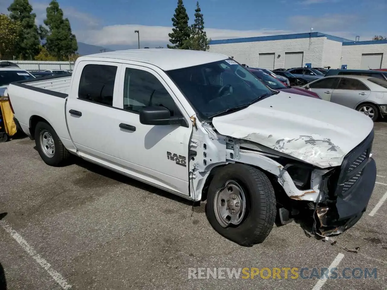 4 Photograph of a damaged car 1C6RR6KG9RS154502 RAM 1500 2024