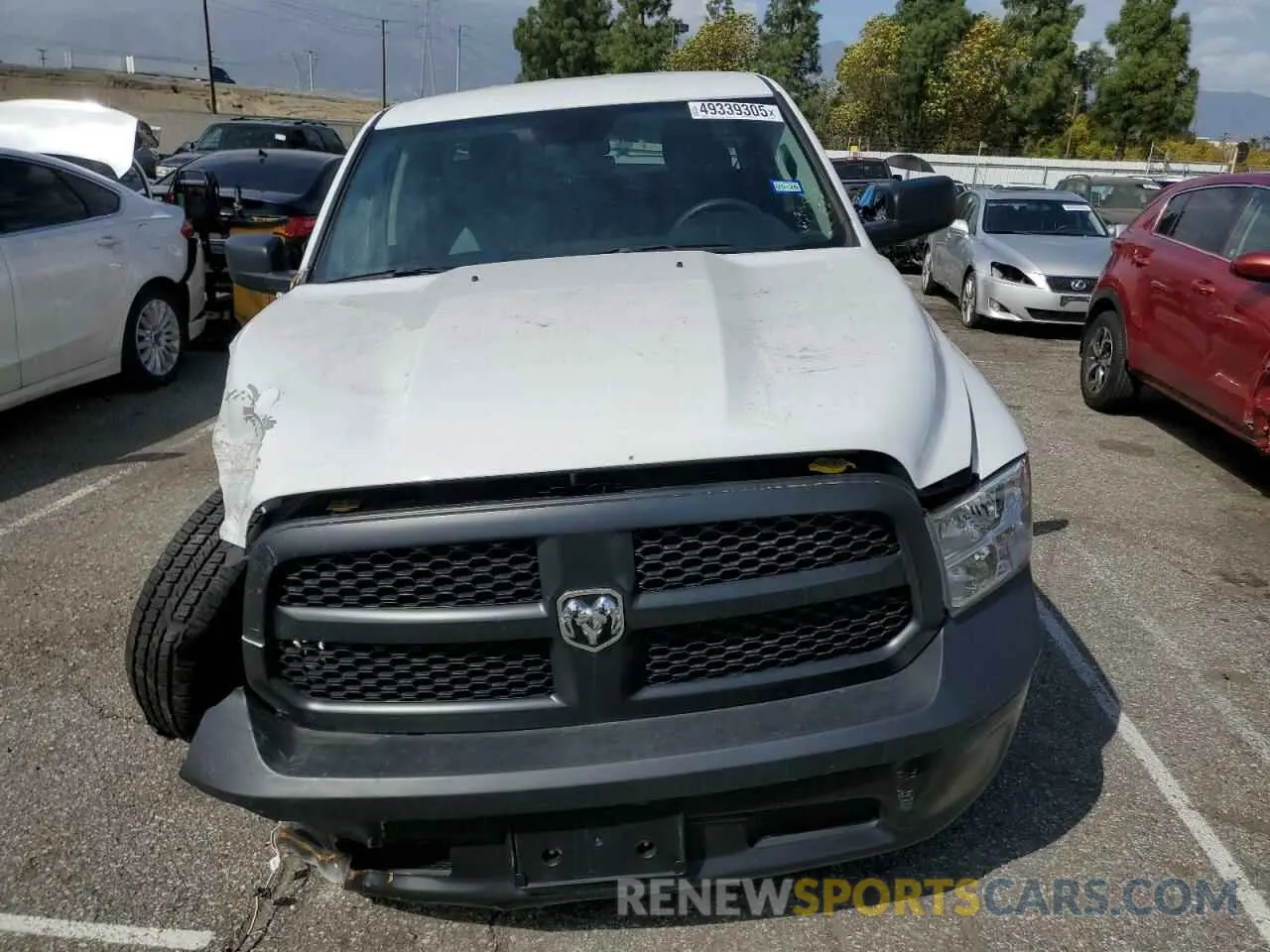 5 Photograph of a damaged car 1C6RR6KG9RS154502 RAM 1500 2024